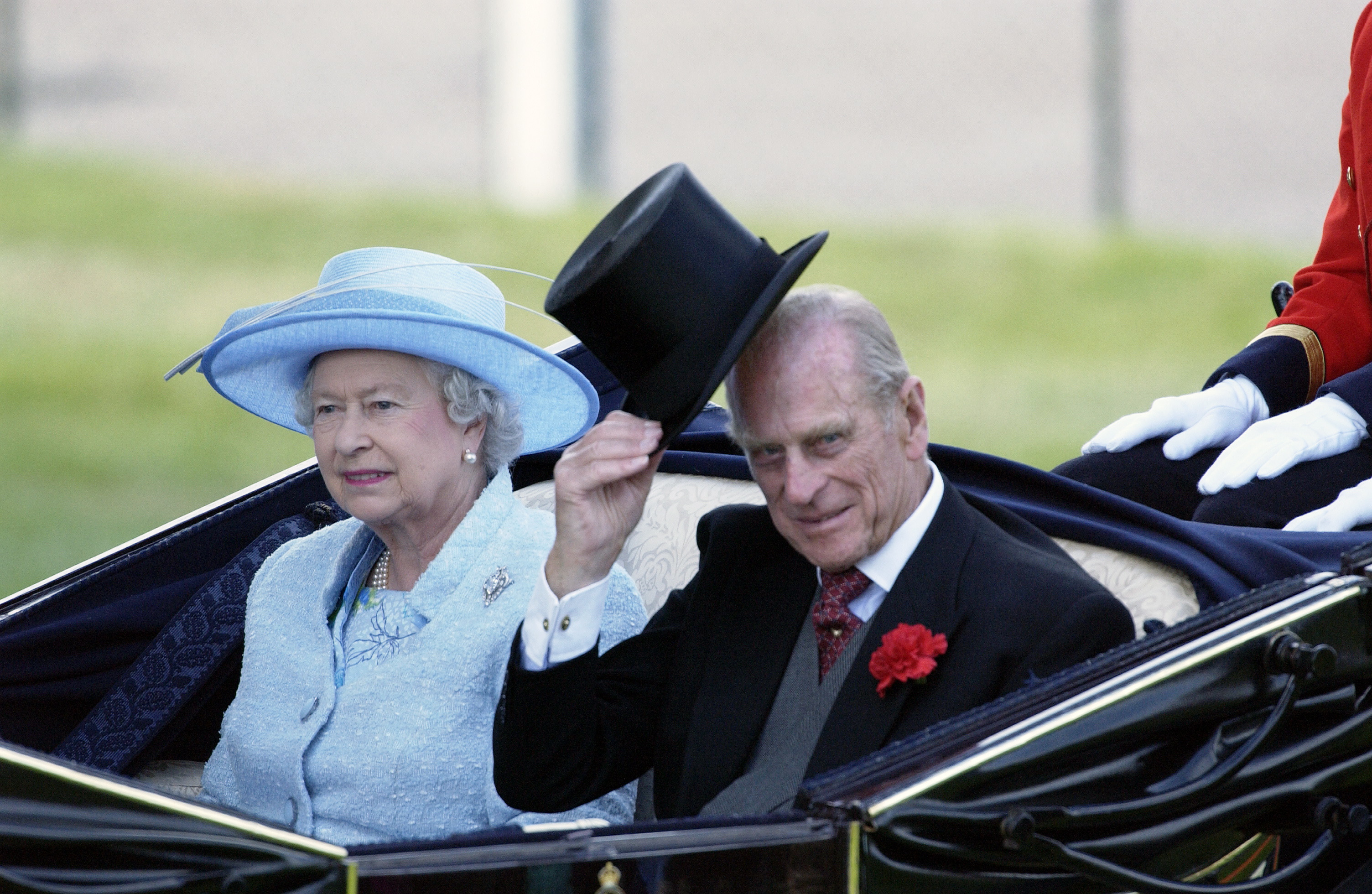 Philip And Queen At Ascot