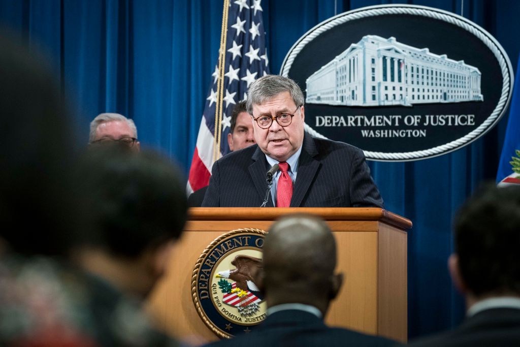 Attorney General William Barr