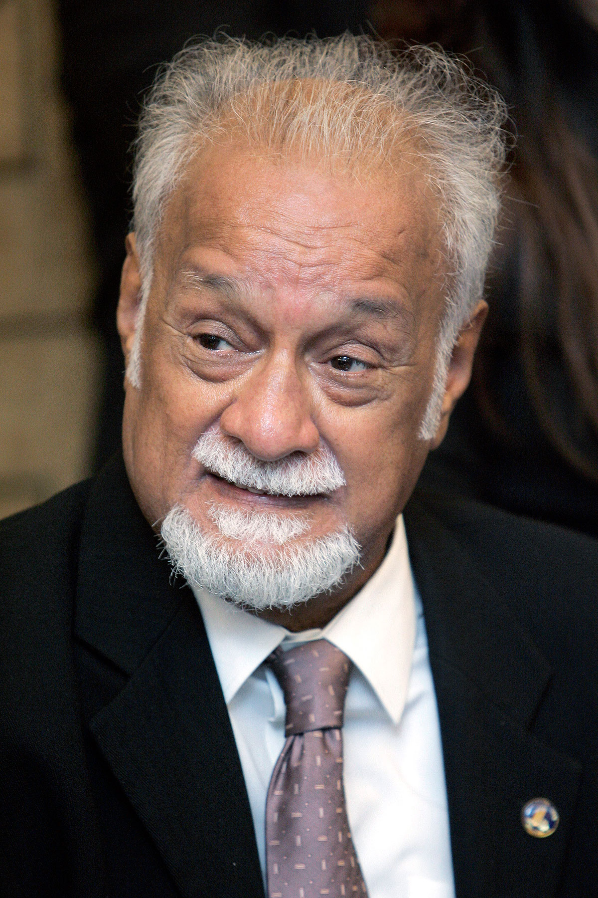 In this April 28, 2008 file photo, Democratic Action Party Chairman Karpal Singh speaks during a press conference at Parliament House in Kuala Lumpur, Malaysia
