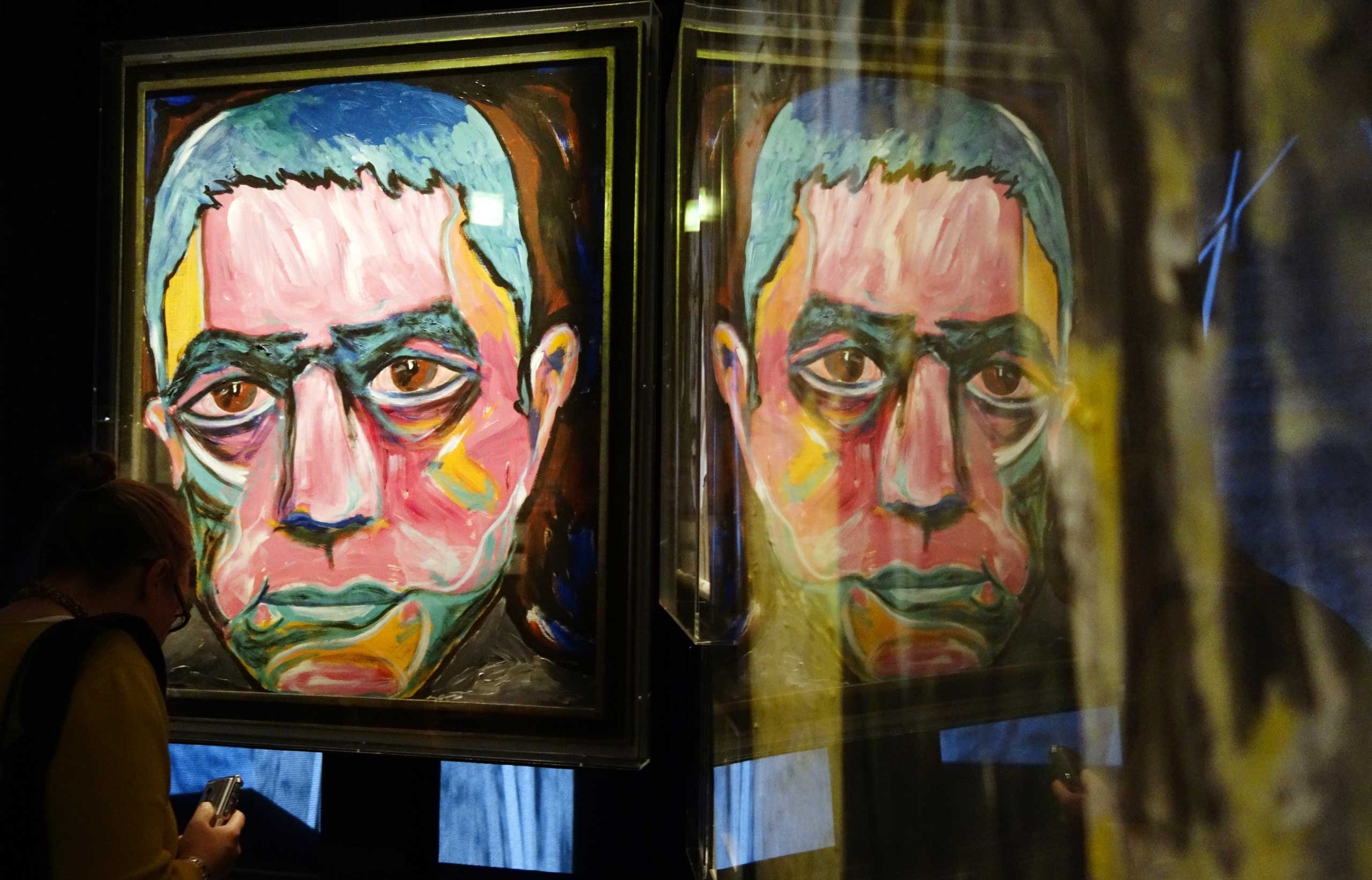 GERMANY-ART-EXHIBITION-DAVID BOWIE