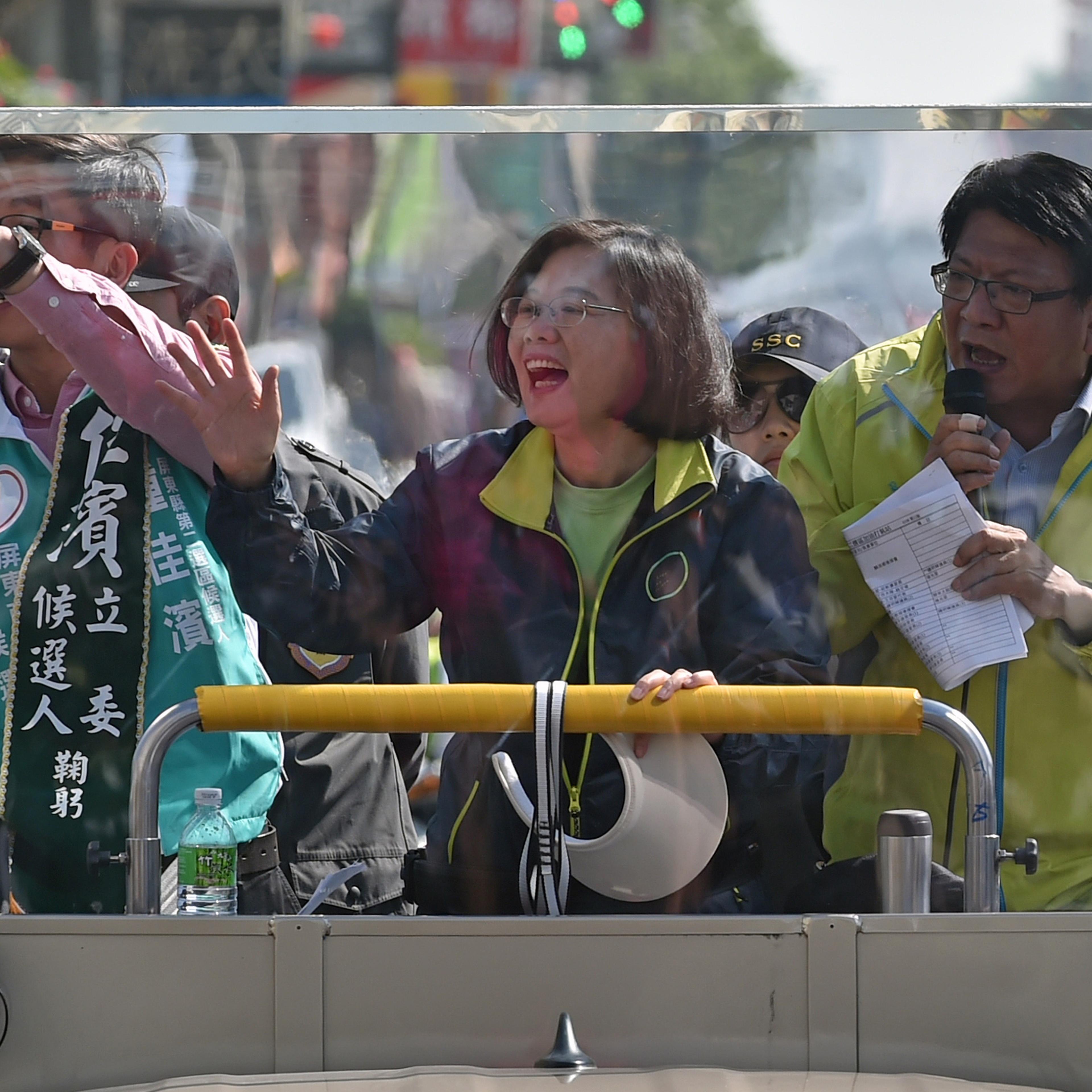 TAIWAN-POLITICS-VOTE-DPP