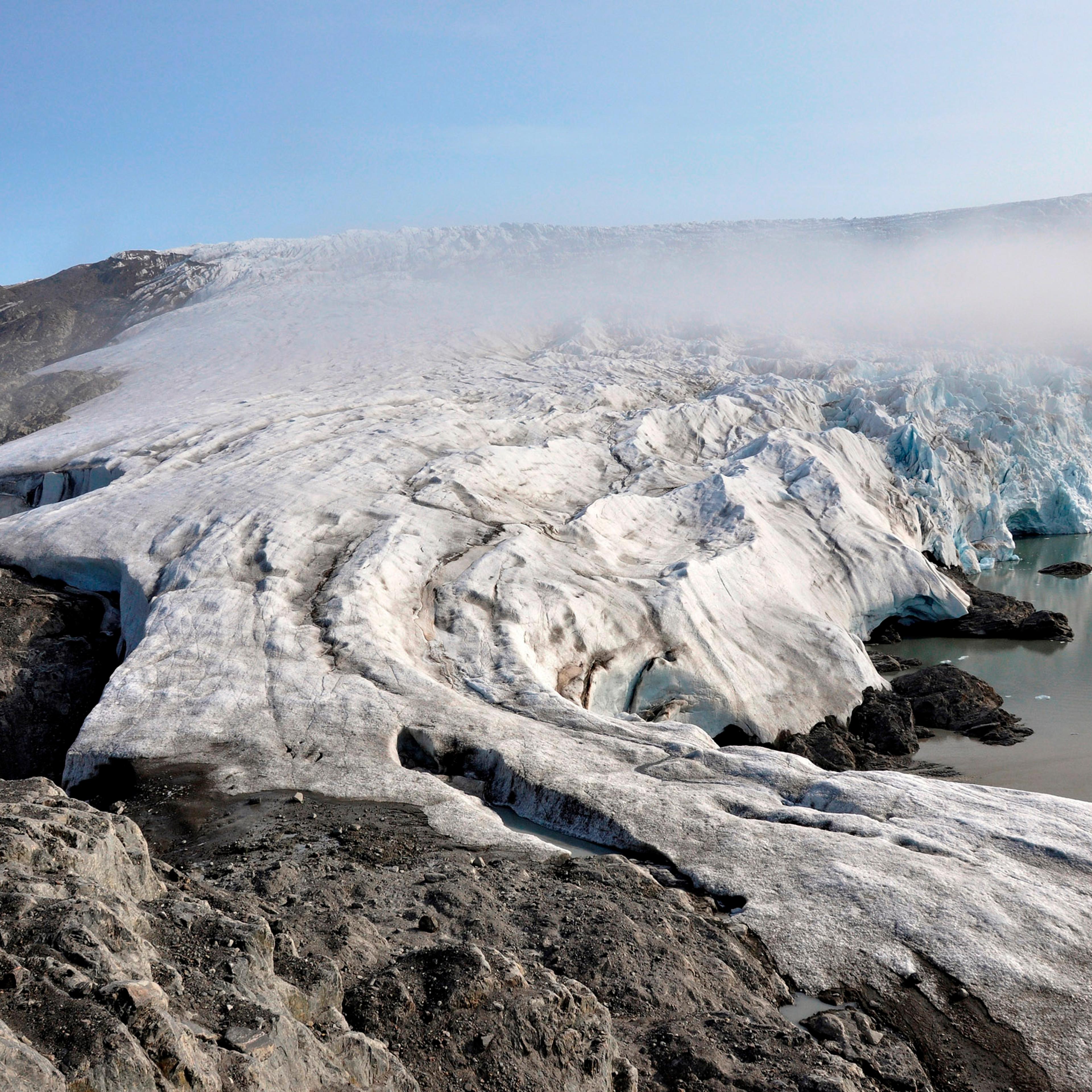 Norway. Svalbard Islands. Spitsbergen Island. Glacier