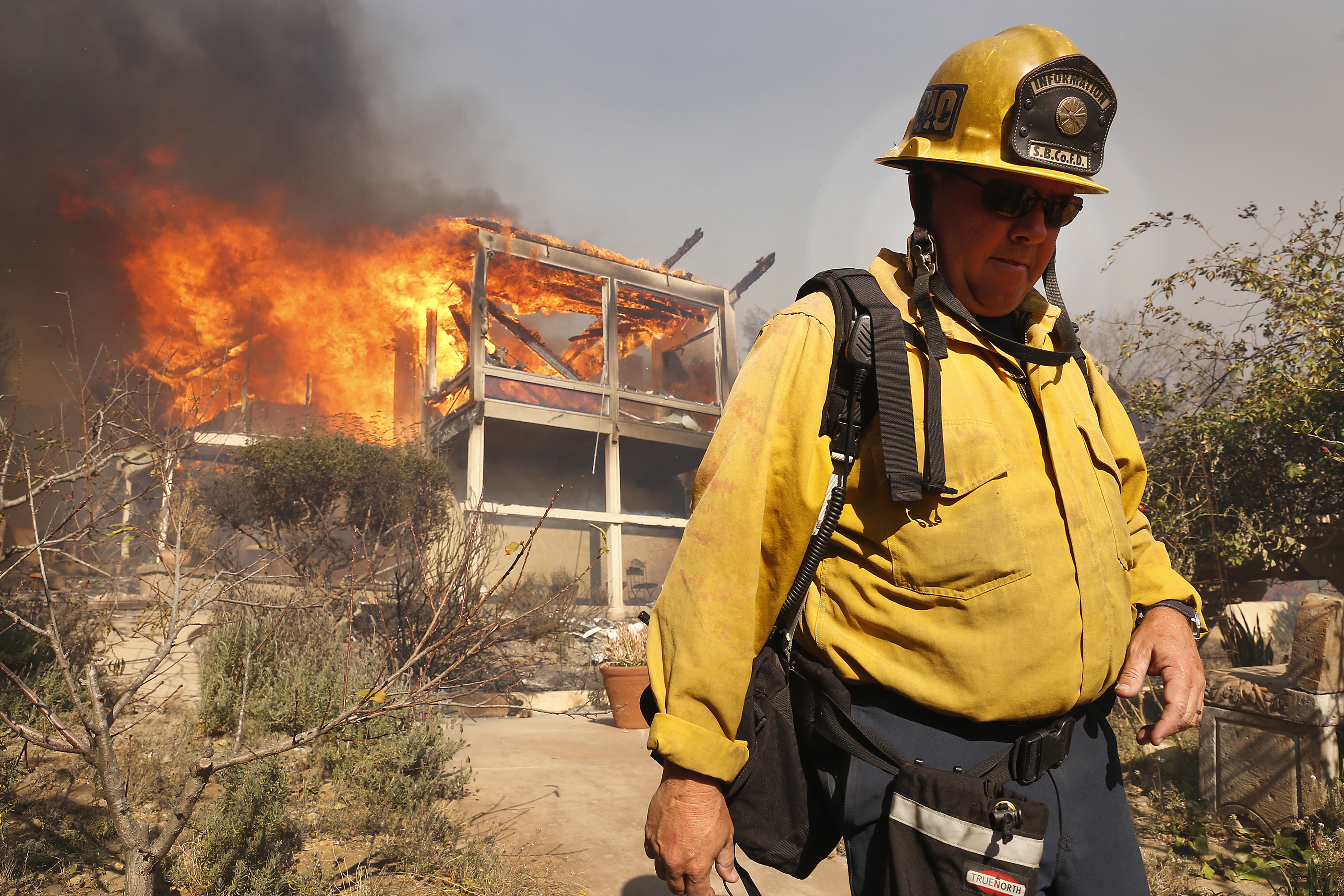 Thomas fire in Ventura County