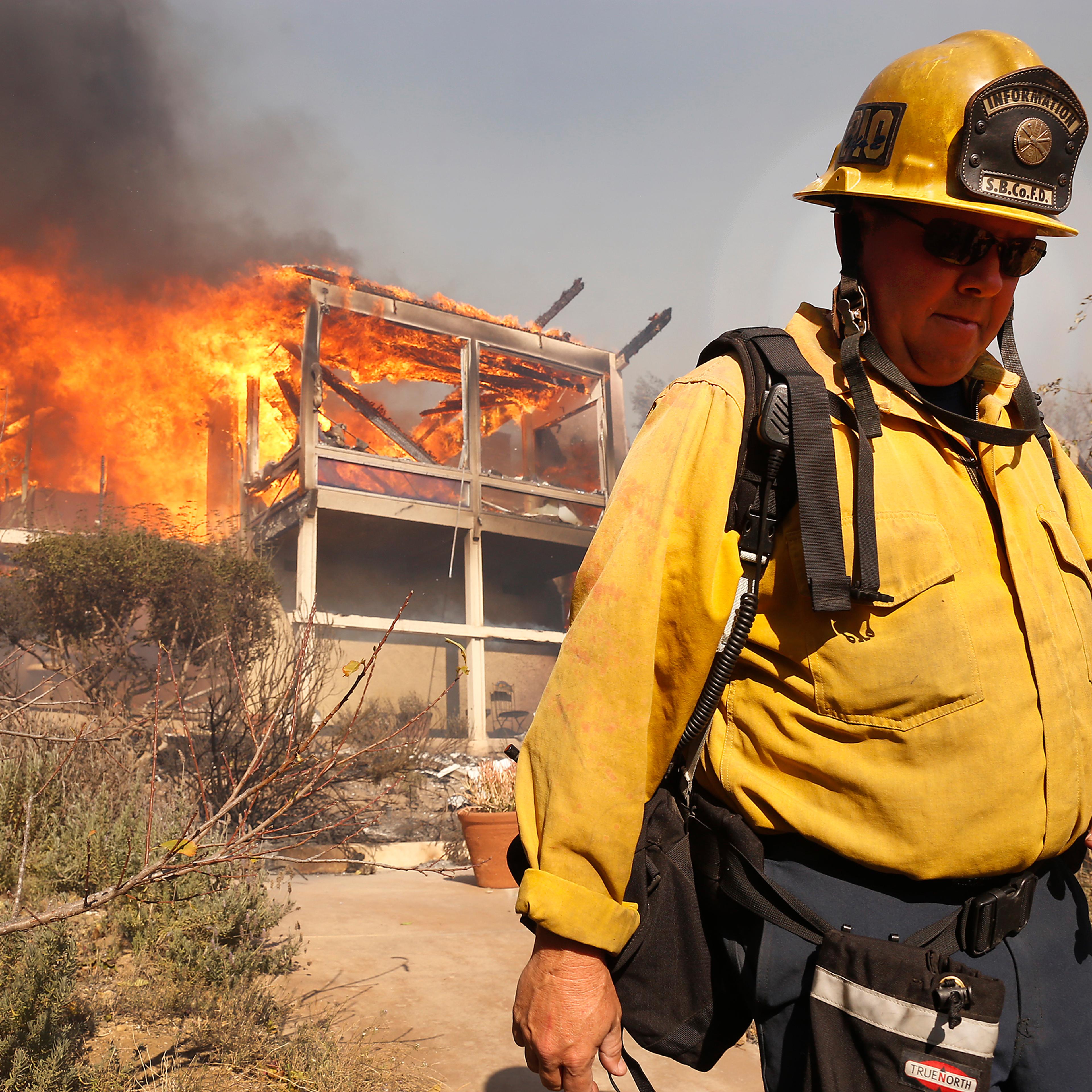 Thomas fire in Ventura County