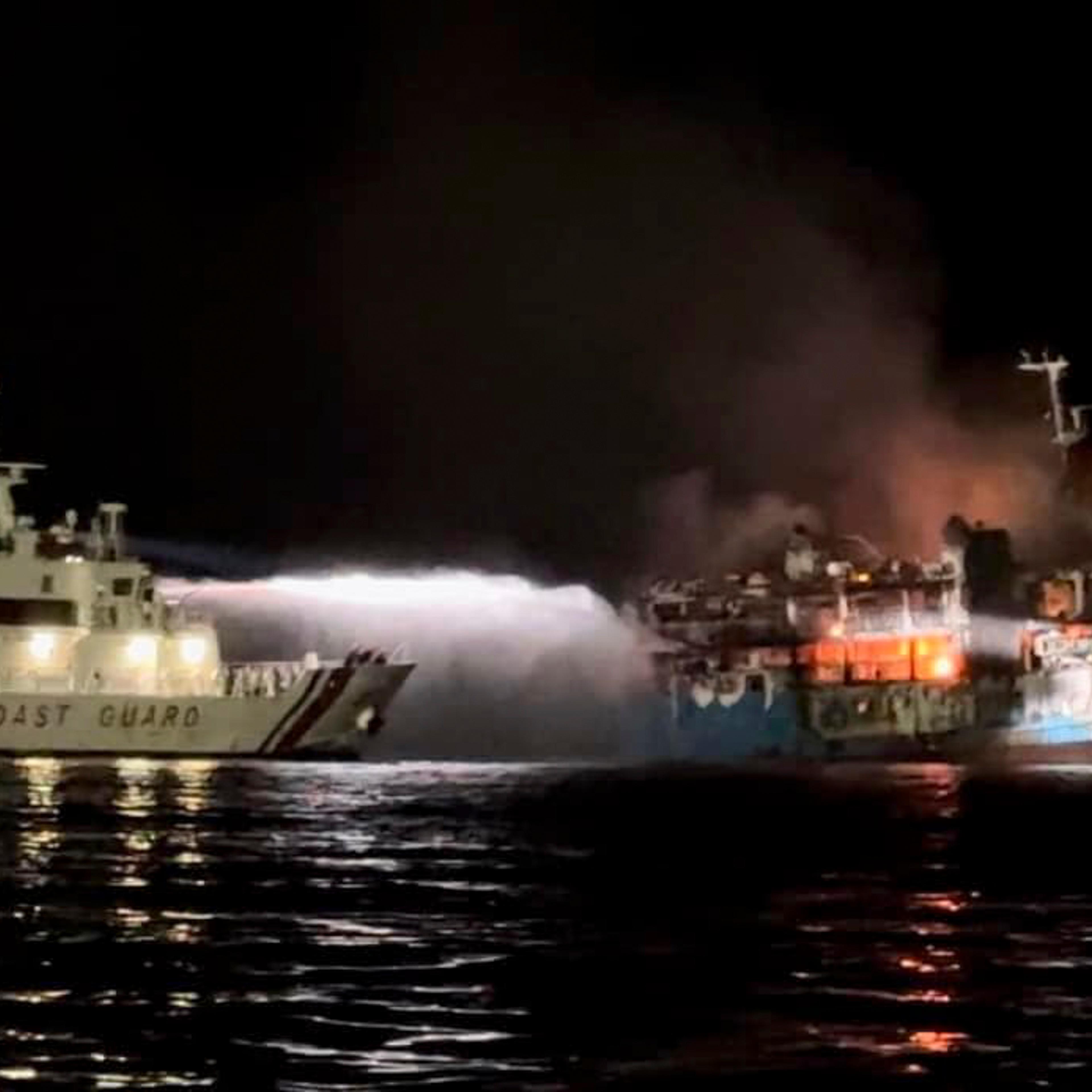 Philippines Ferry Fire