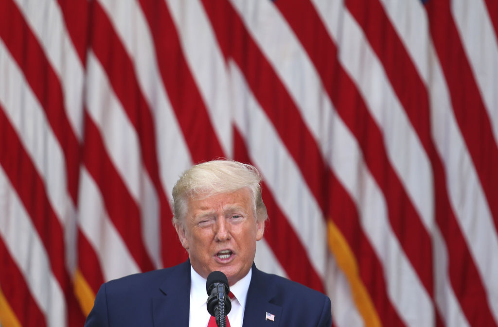 President Trump Delivers Remarks On Protecting Seniors With Diabetes