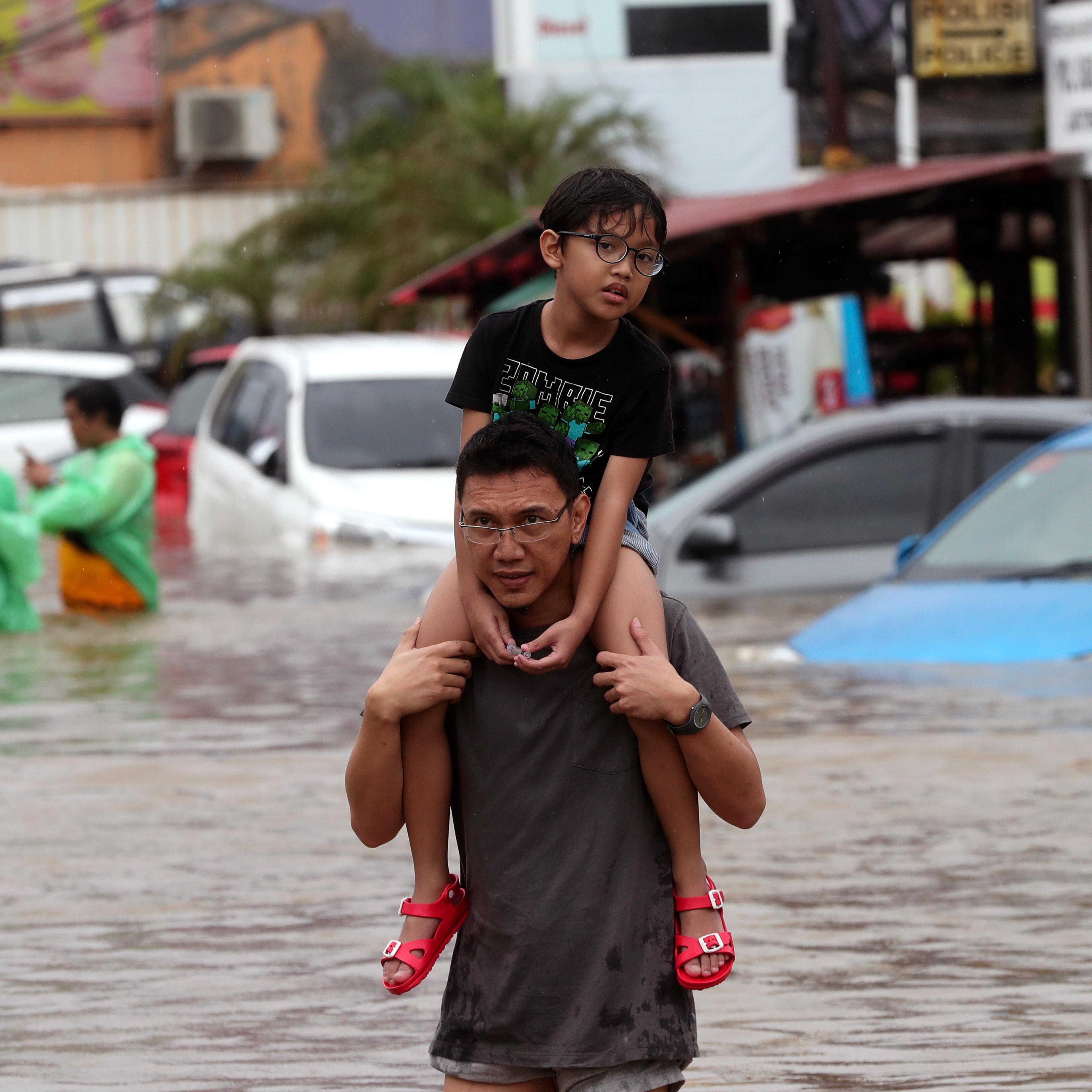 APTOPIX Indonesia Floods