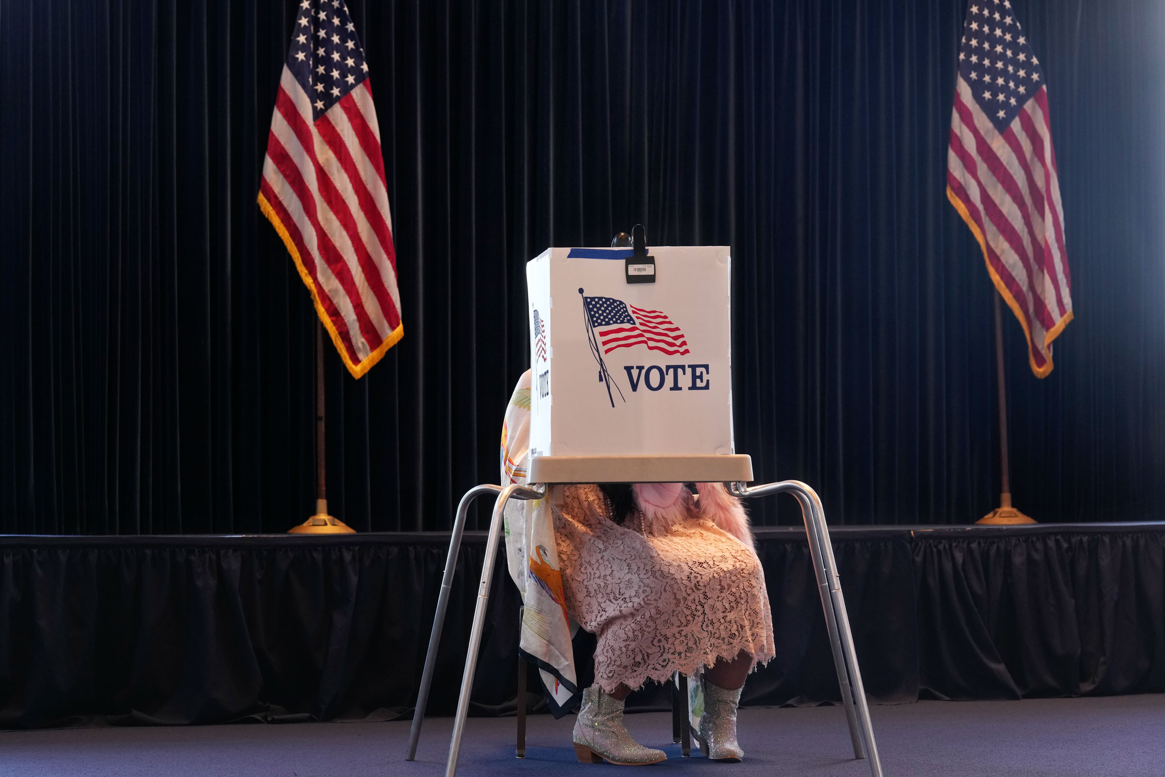 APTOPIX Election 2024 America Votes California
