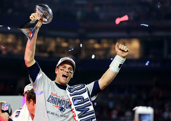 during Super Bowl XLIX at University of Phoenix Stadium on February 1, 2015 in Glendale, Arizona.