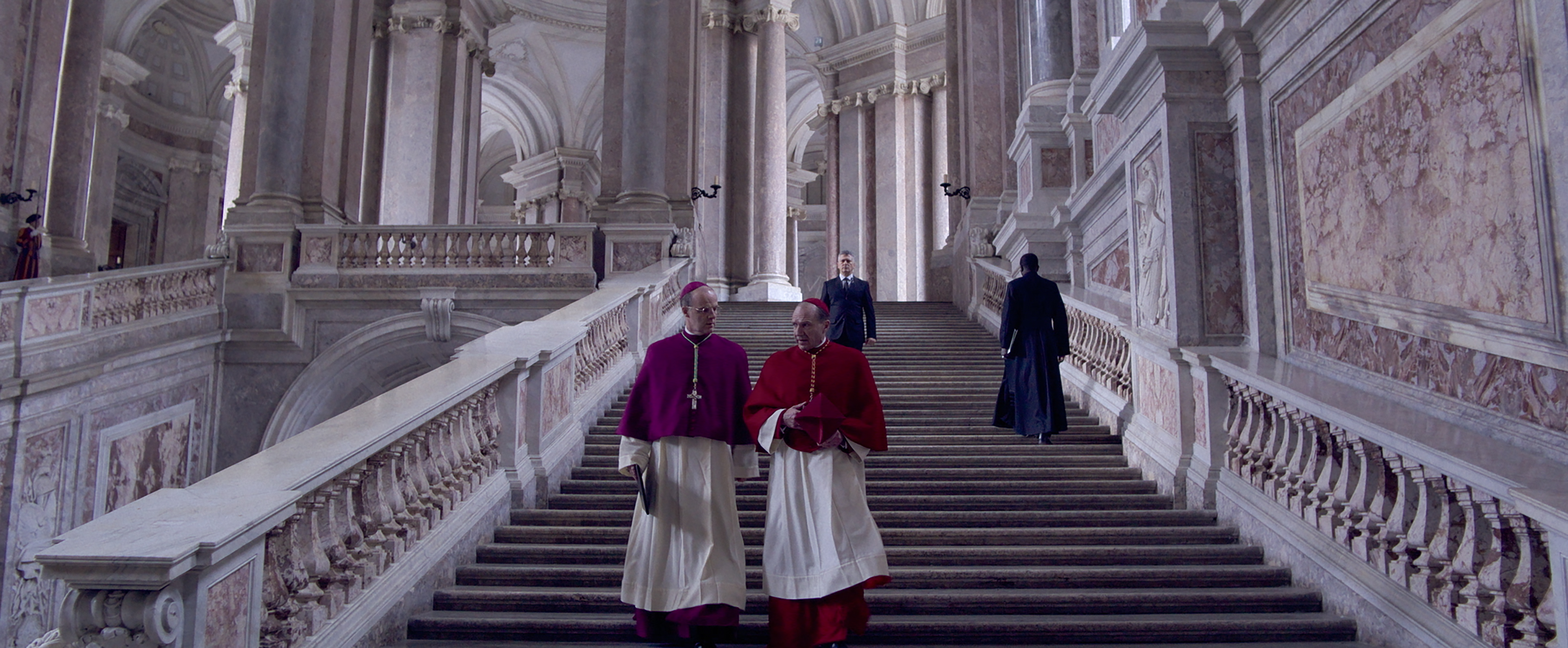 Ralph Fiennes in the movie Conclave