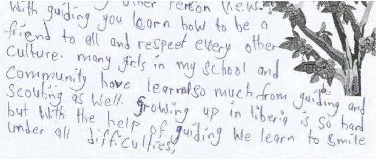 Read Inspiring Letters from Girls Scouts 2017