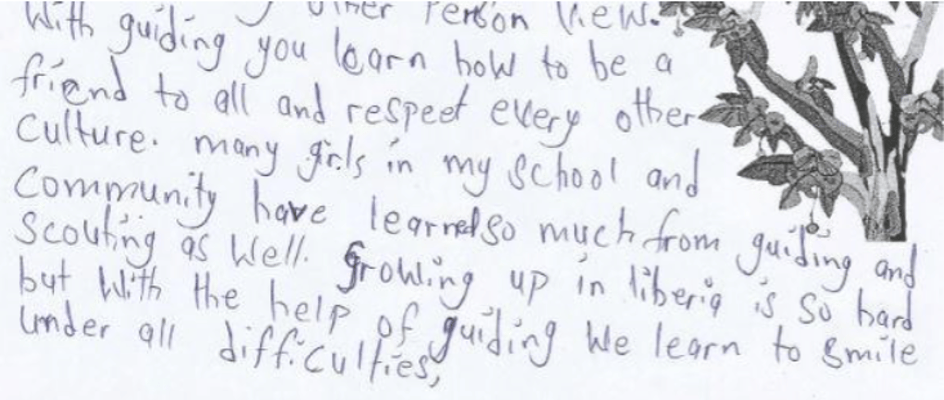 Scouts Writing Read Inspiring Letters from Girls Scouts 2017
