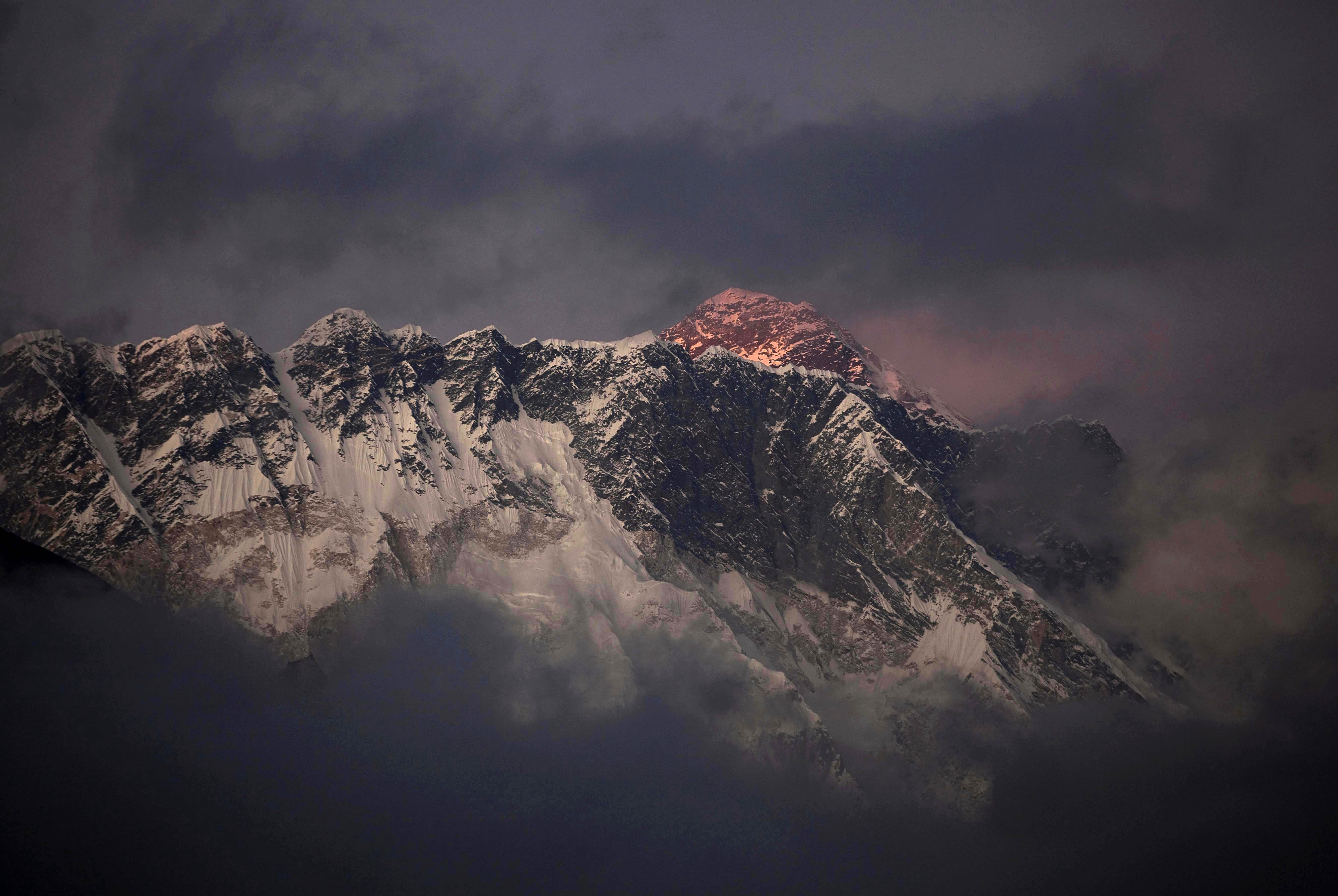 Mount Everest on Oct. 27, 2011.