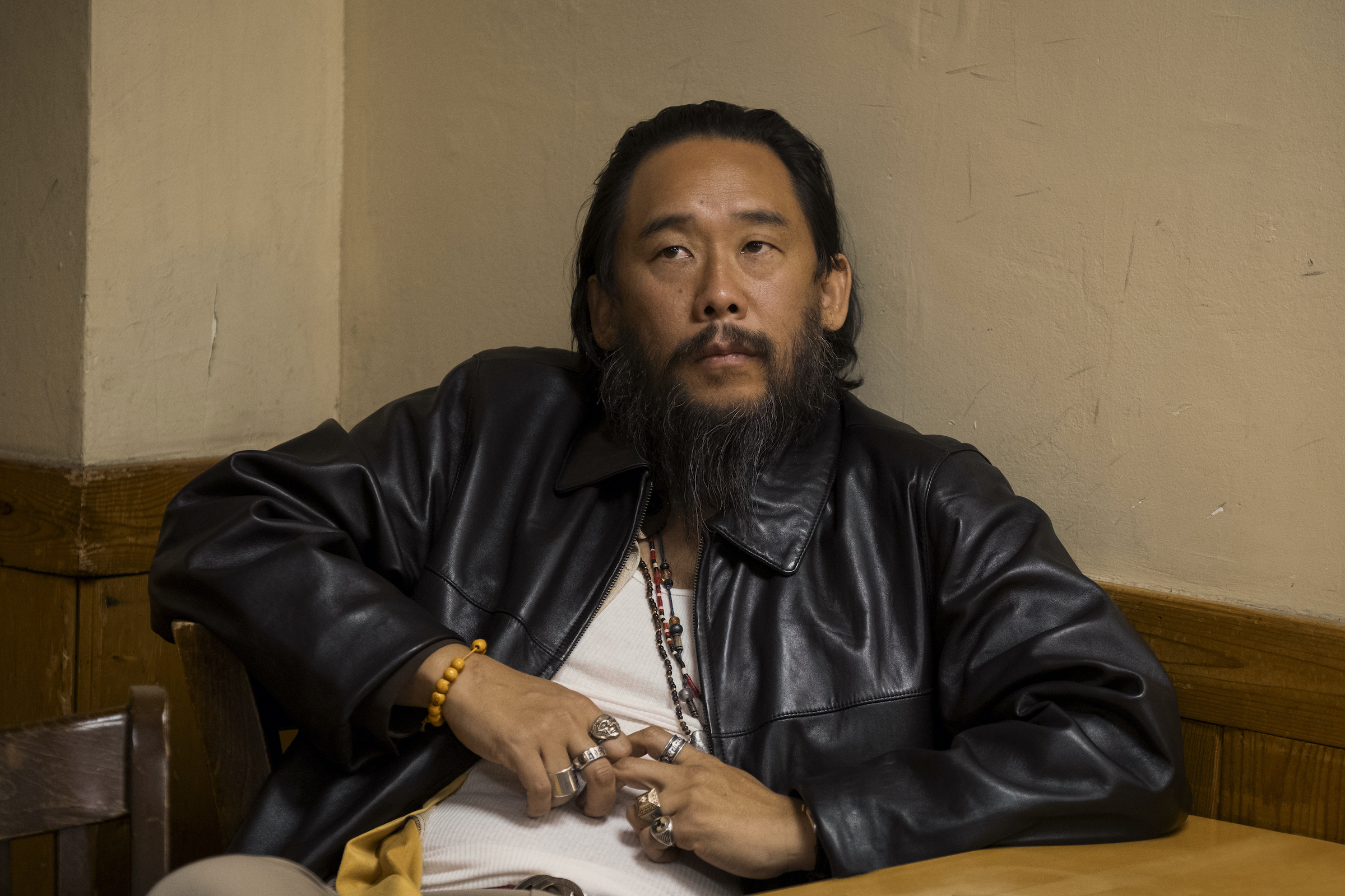 David Choe as Isaac in 'BEEF.'