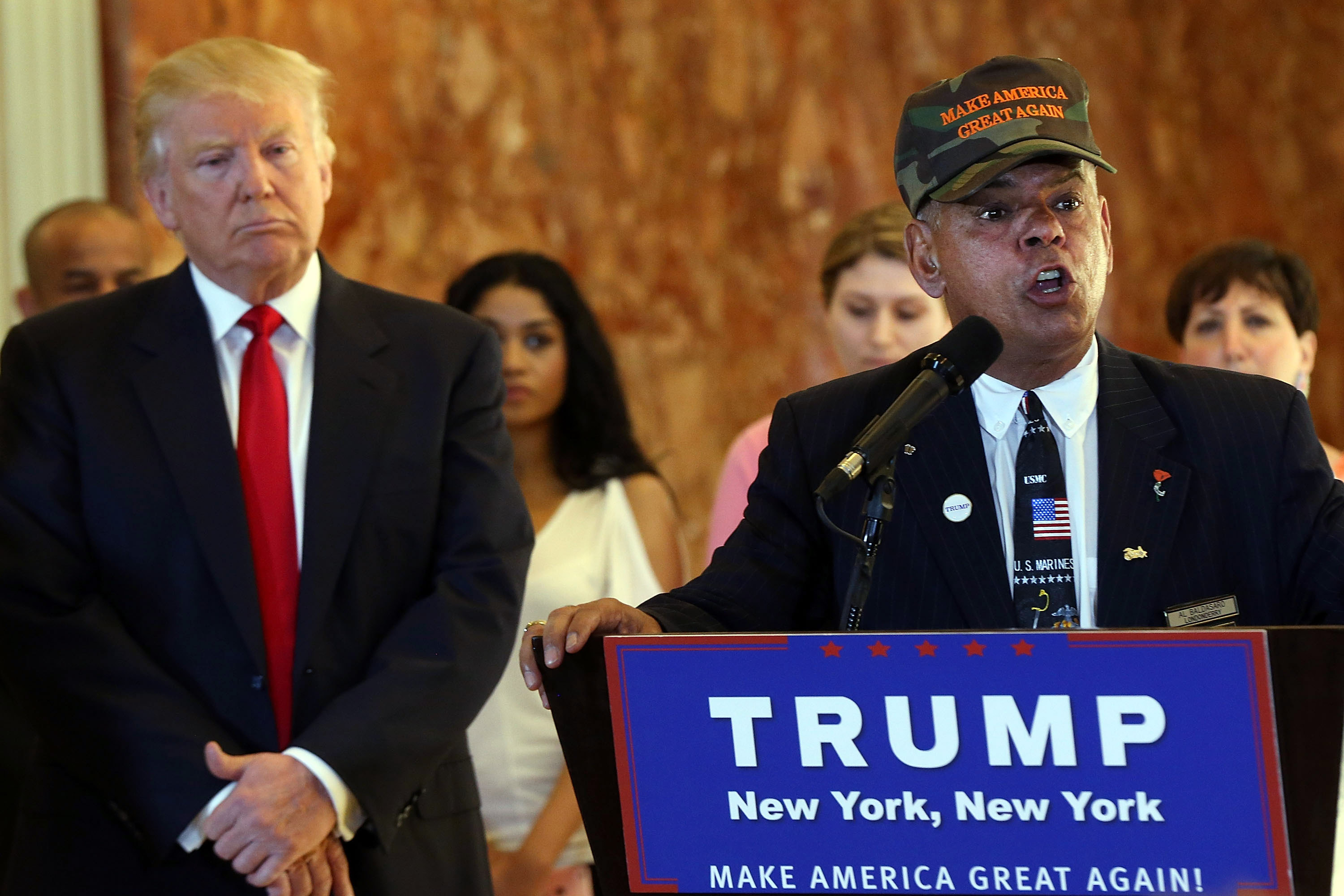 Donald Trump Holds Press Conference At Trump Tower