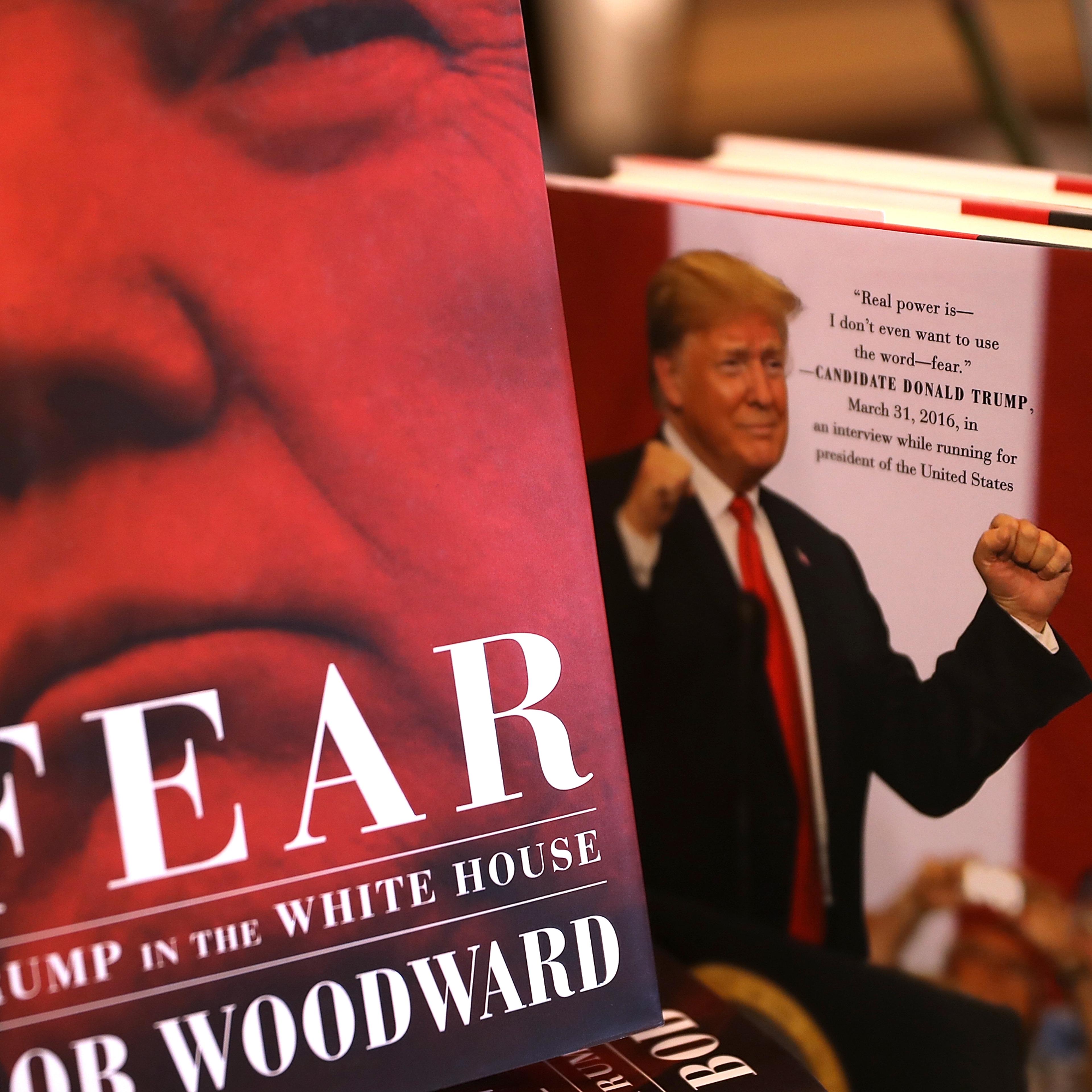 Bob Woodward's Book "Fear" On Trump Administration Hits Store Shelves