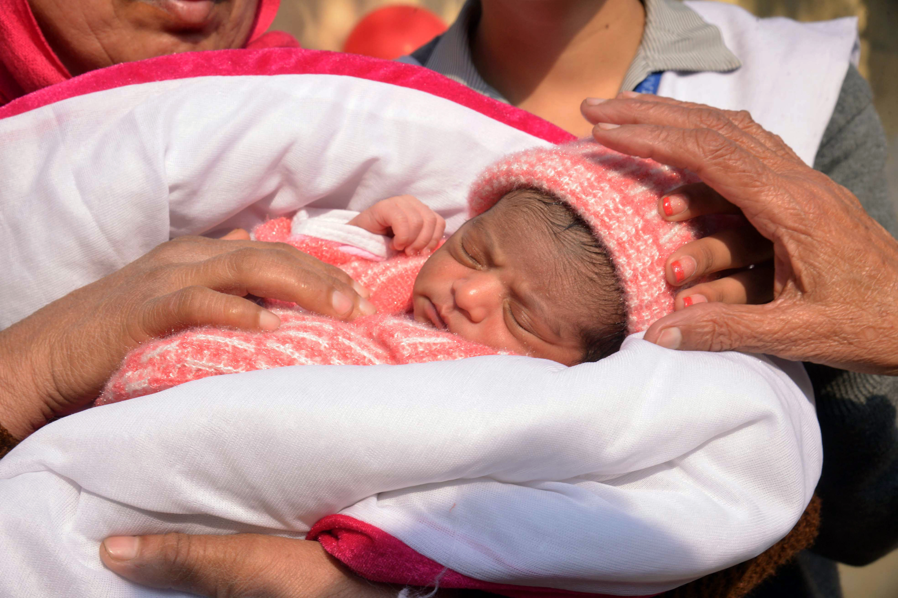INDIA-POPULATION-SOCIETY-BABY