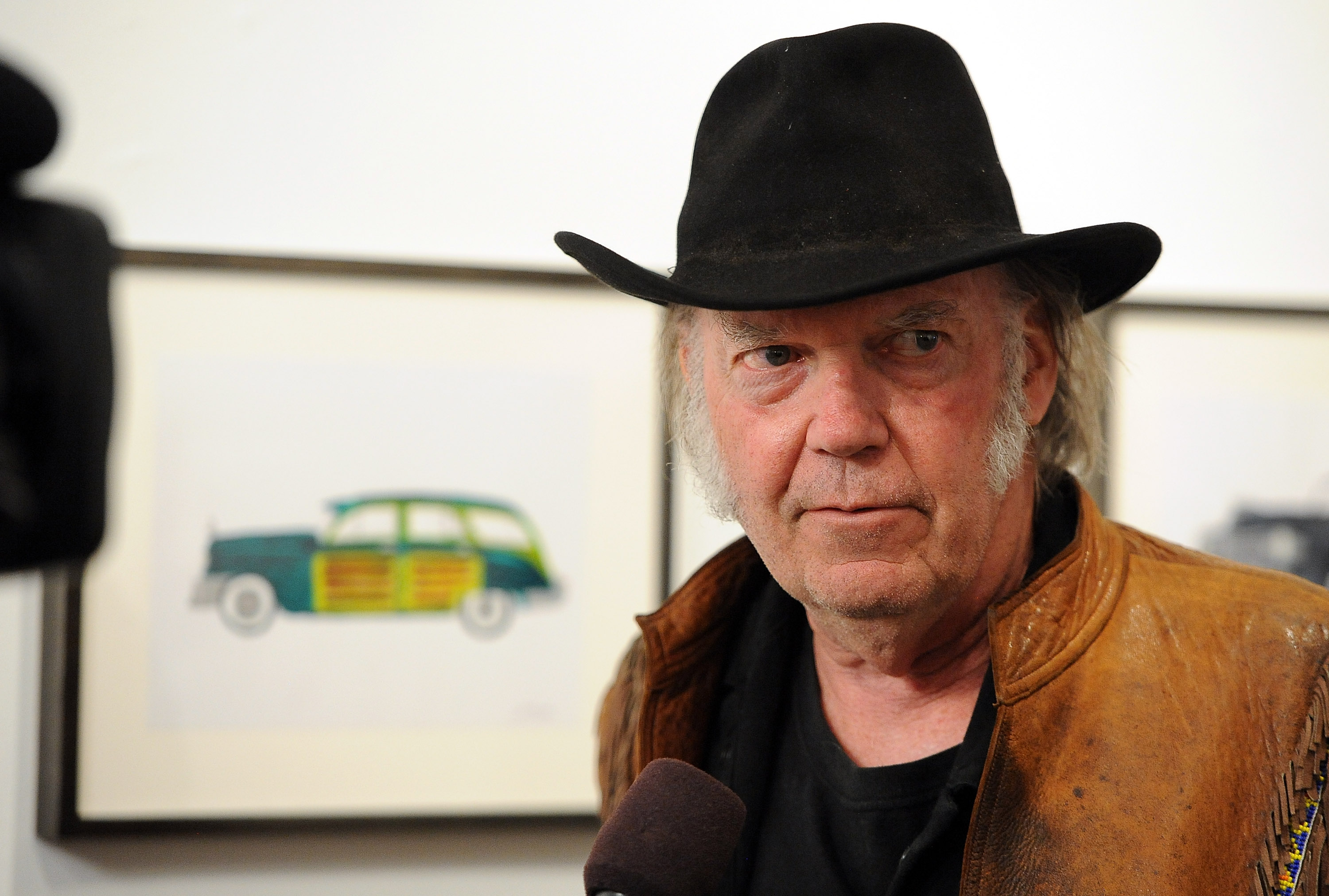 Neil Young Opening Night Reception For "Special Deluxe" Art Exhibition
