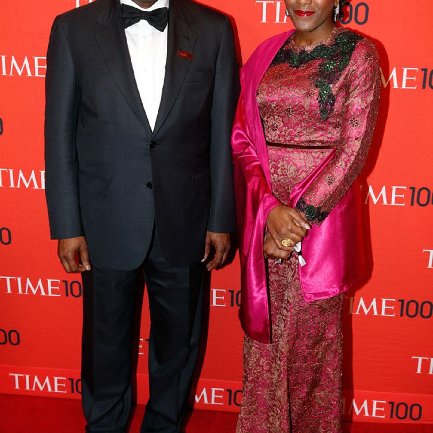 Honoree Aliko Dangote at the Time 100 Gala at Jazz at Lincoln Center in New York on April, 29, 2014.