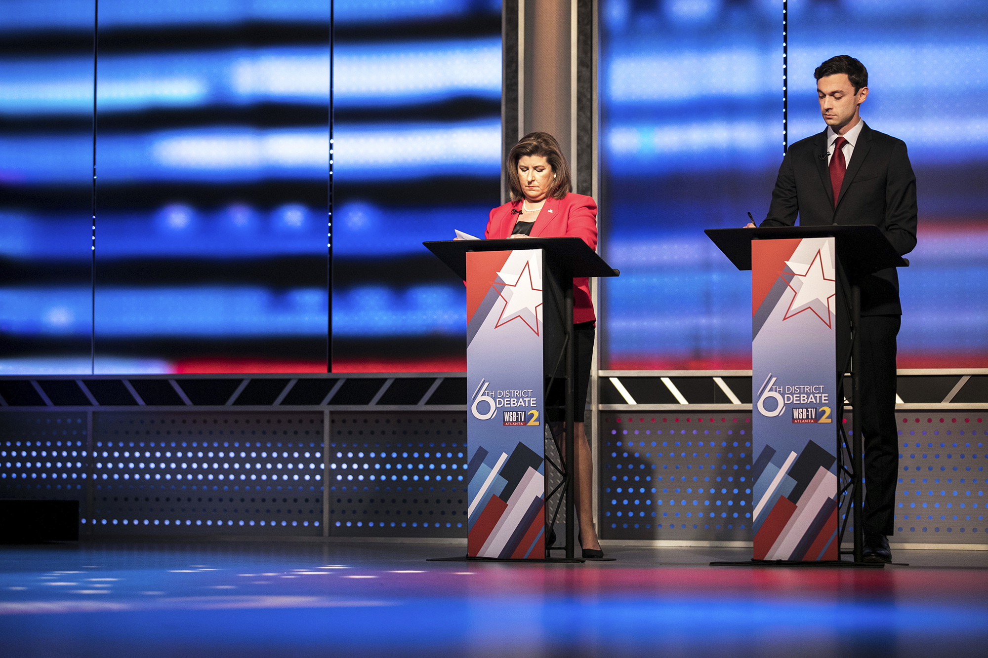 Karen handel,Jon Ossoff