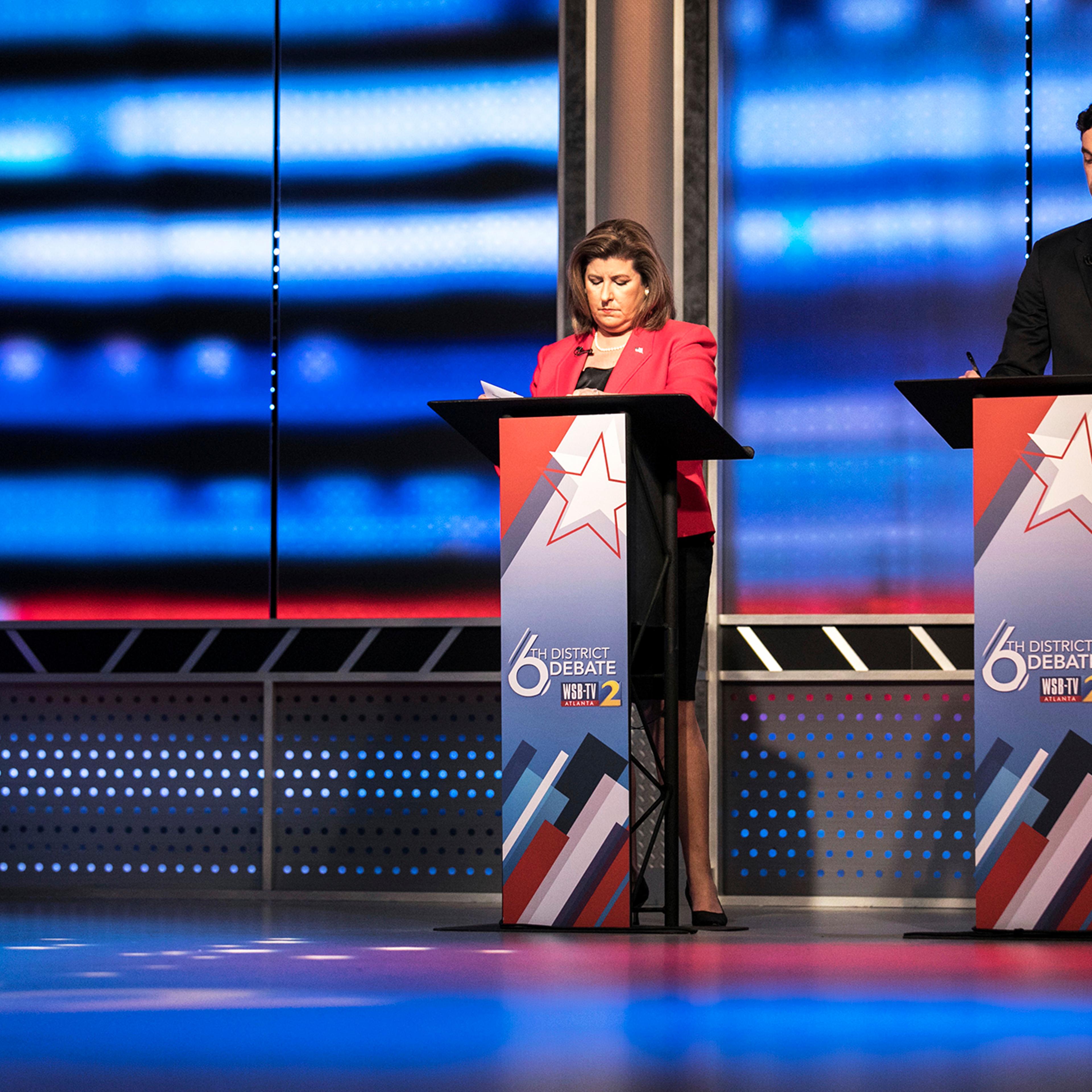Karen handel,Jon Ossoff