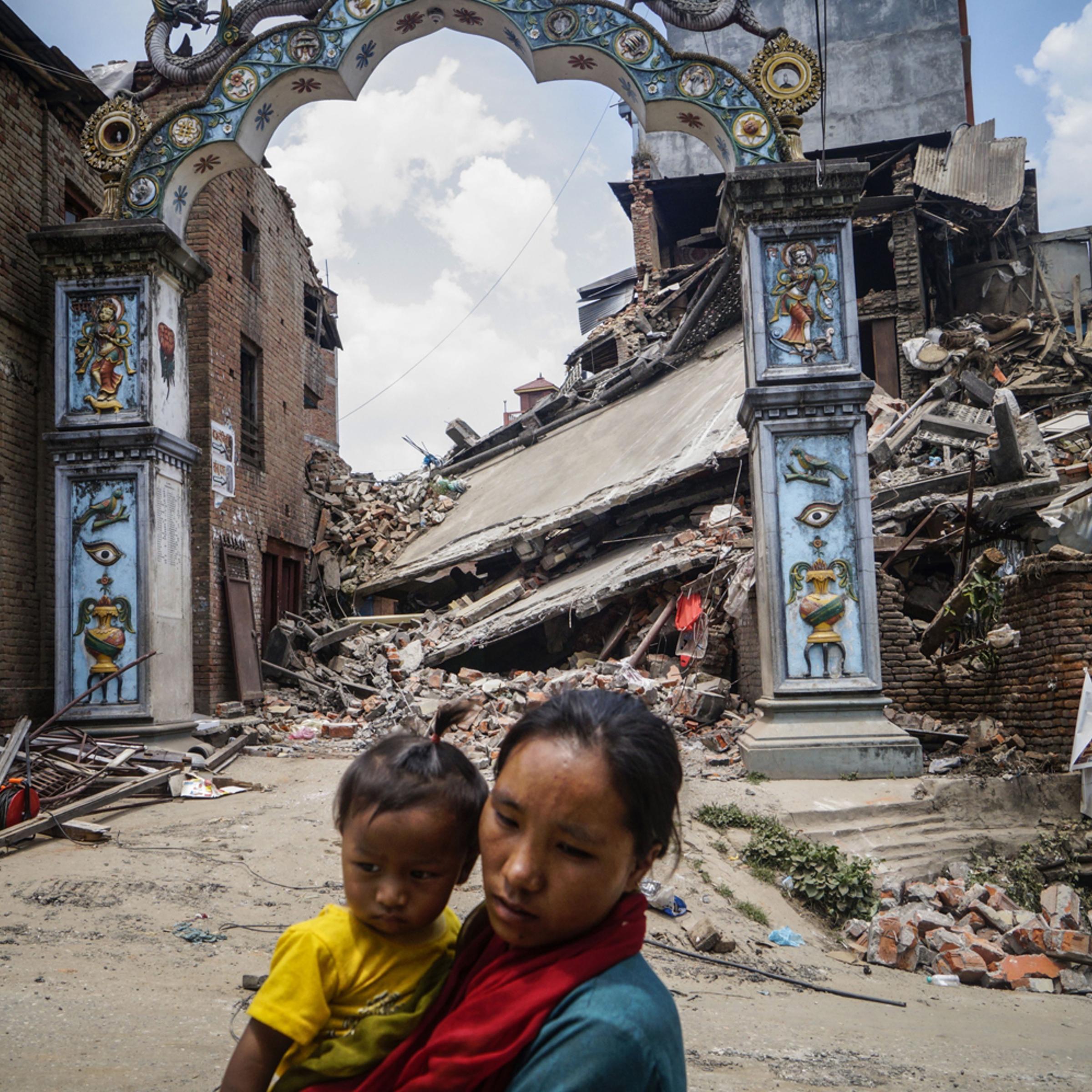 Aftermath of Earthquake in Nepal
