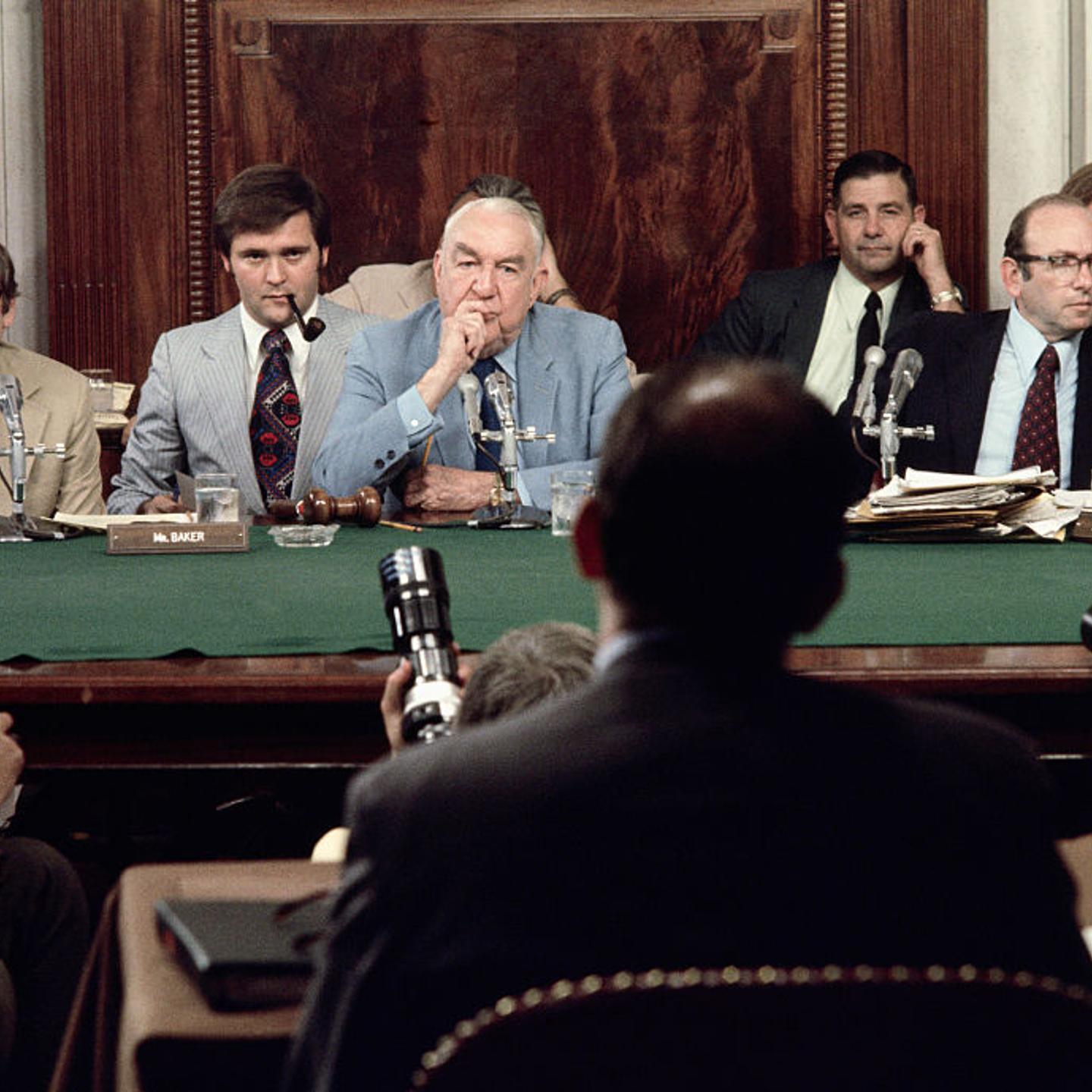 Watergate Hearing in Progress