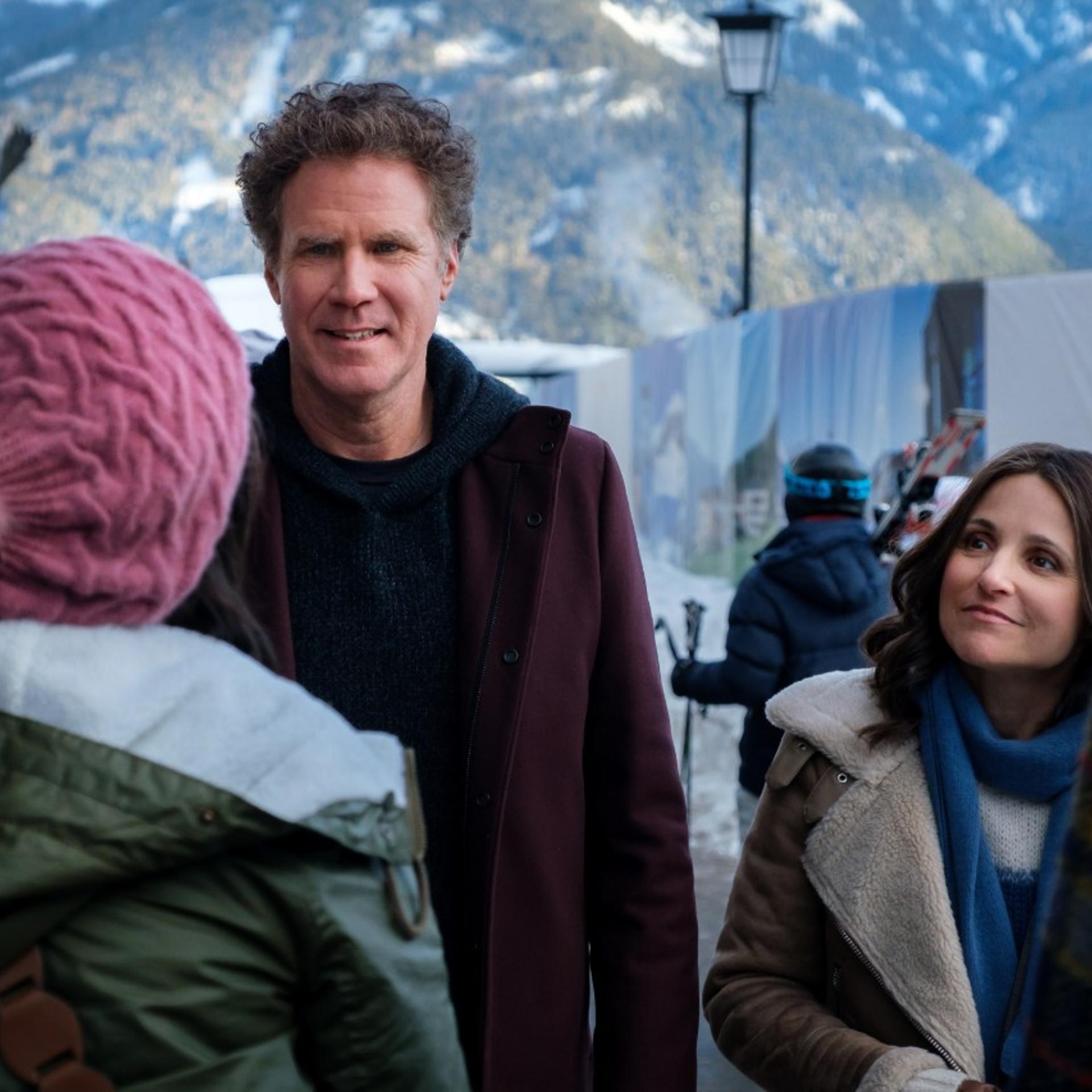 Will Ferrell and Julia Louis-Dreyfus in 'Downhill'