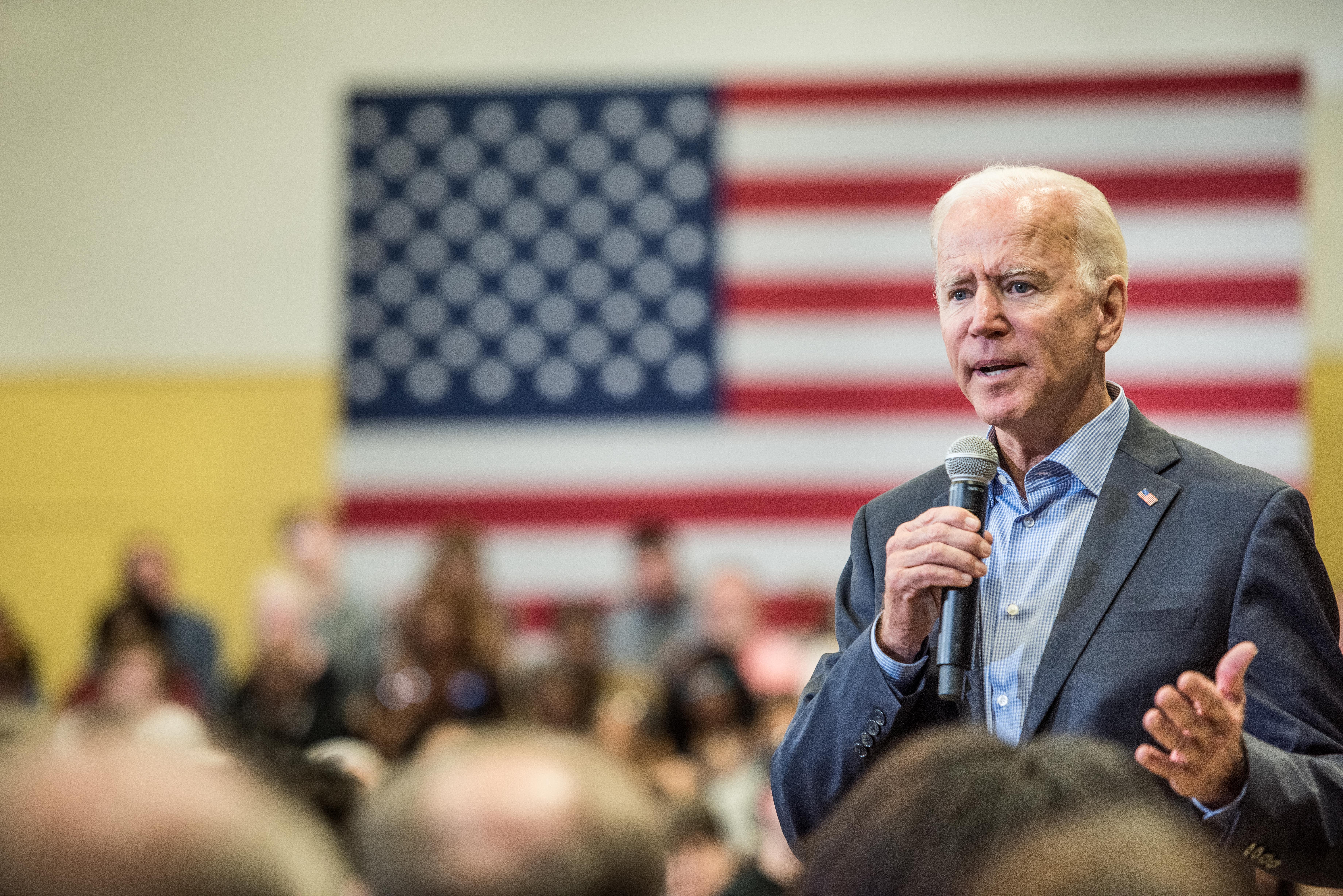 Democratic Presidential Candidate Joe Biden Holds South Carolina Town Hall