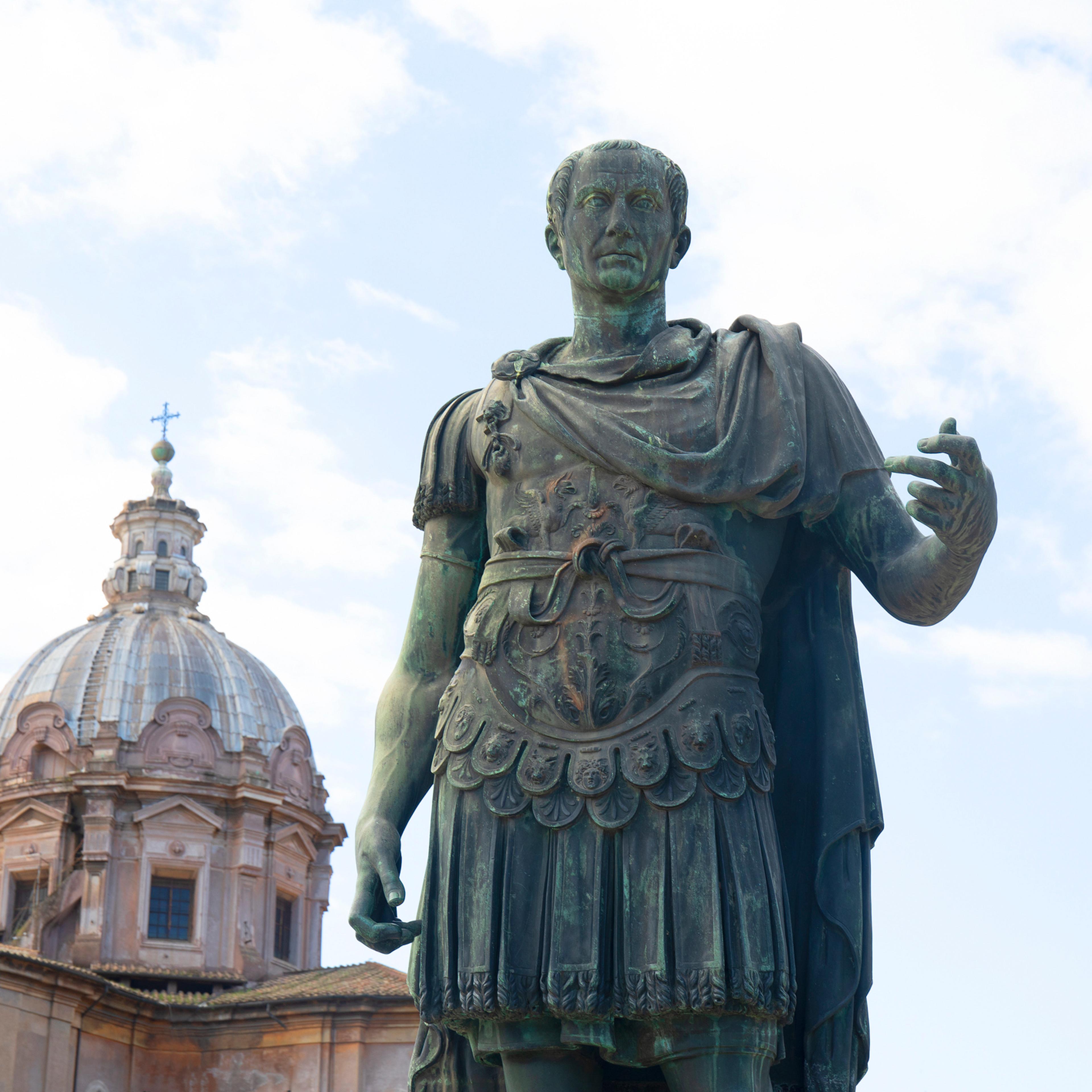 Statue of roman Emperor.