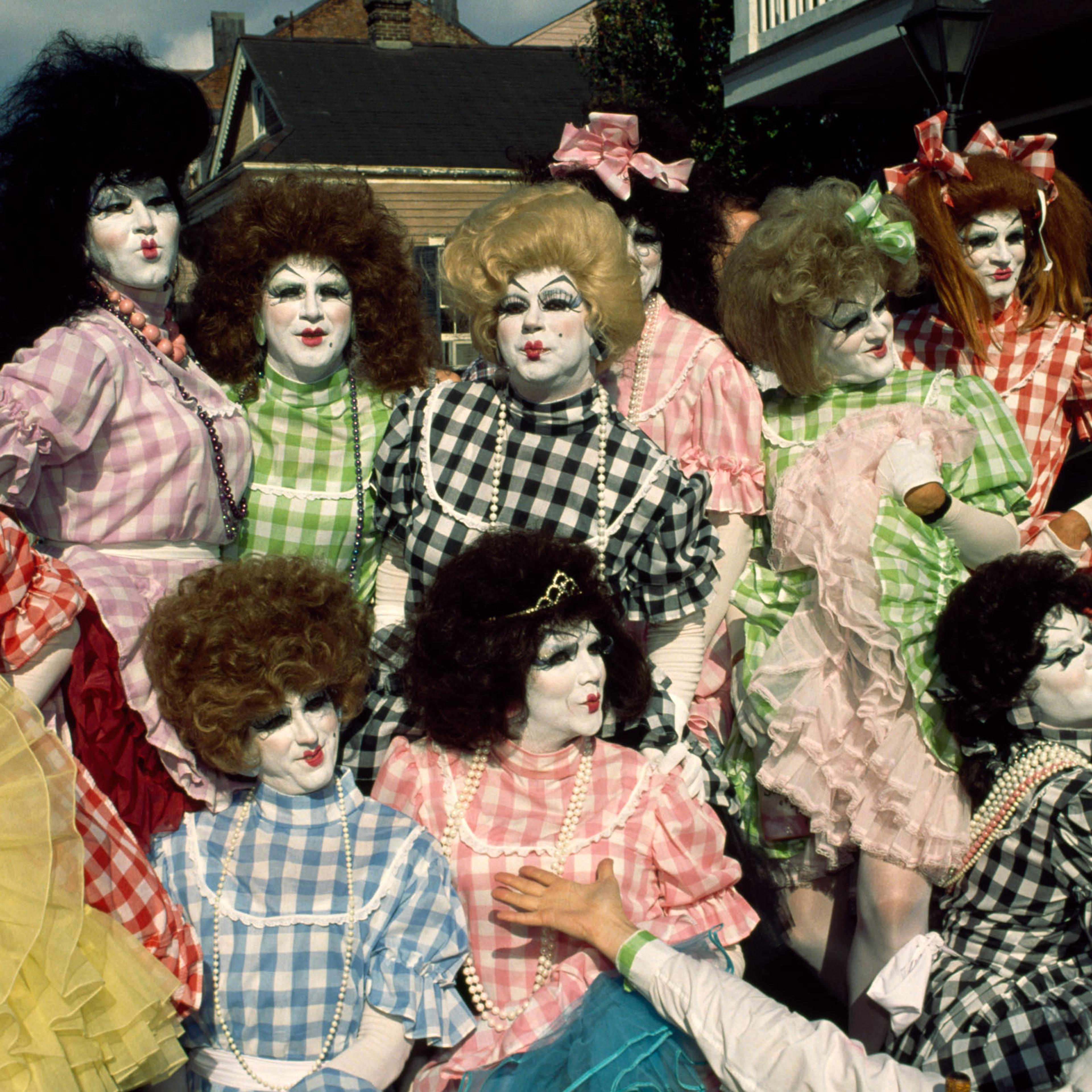 USA. Mardi Gras. New Orleans, Louisiana. 1990.