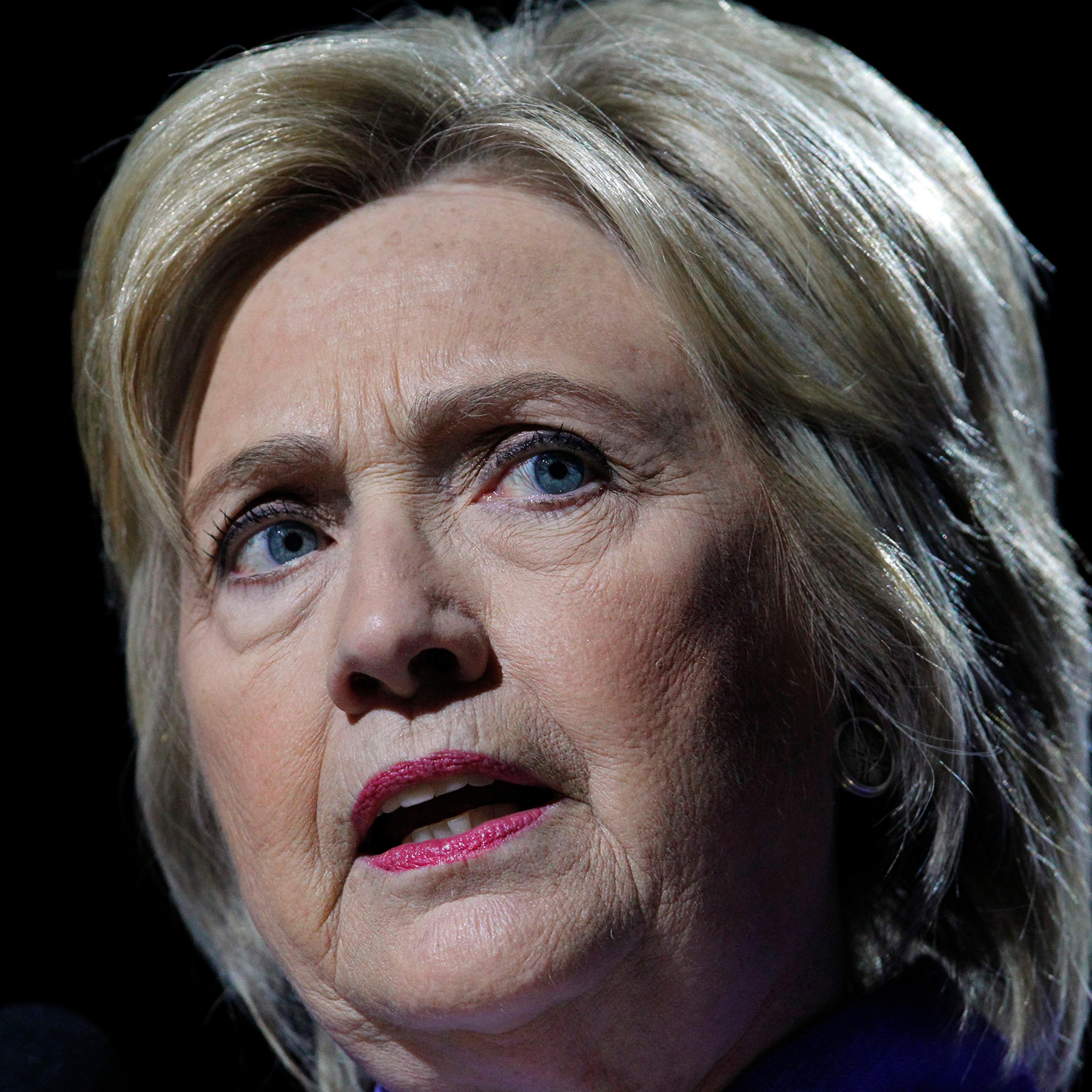 Hillary Clinton addresses the crowd at the 107th Annual NAACP Convention in Cincinnati, Ohio, July 18, 2016.