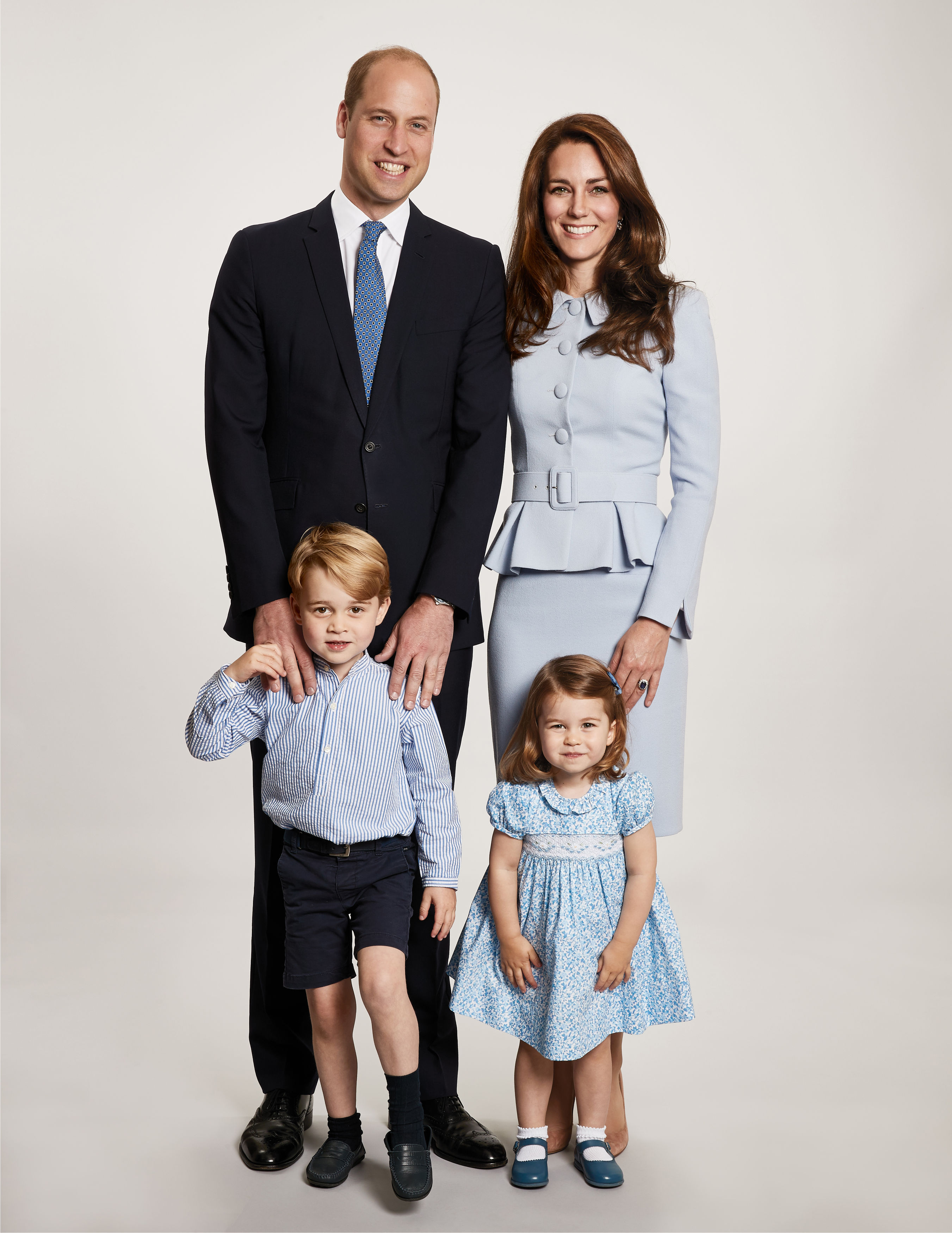 Duke & Duchess of Cambridge Christmas Card