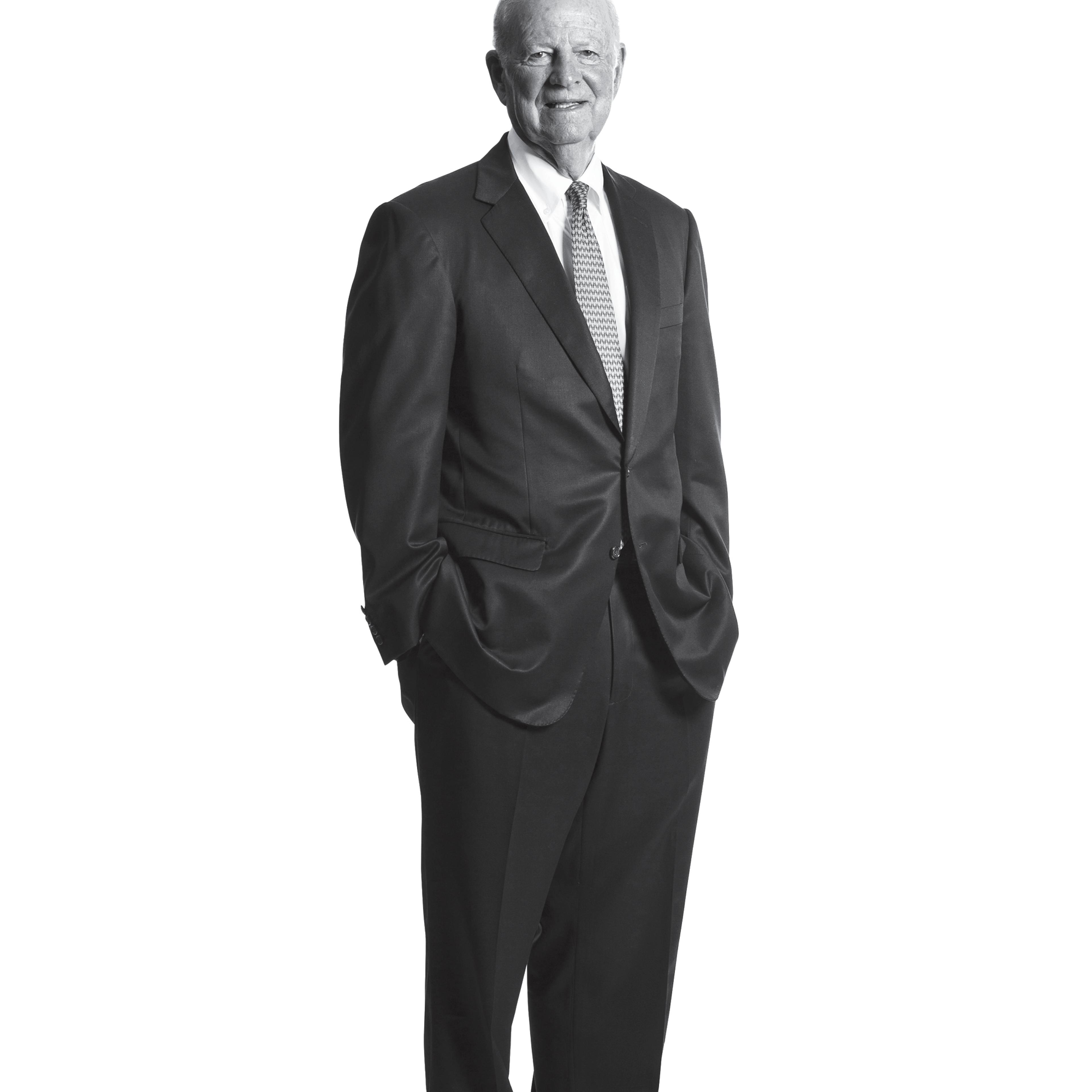 Former Secretary of State James Baker in Houston Wednesday, March 11, 2015.