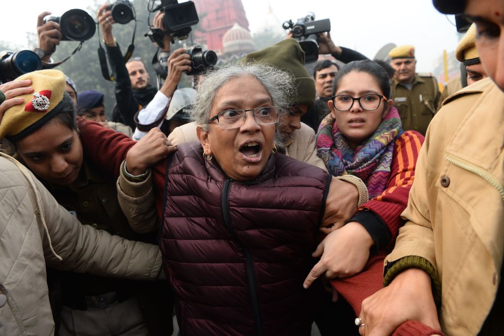 INDIA-POLITICS-RIGHTS-UNREST