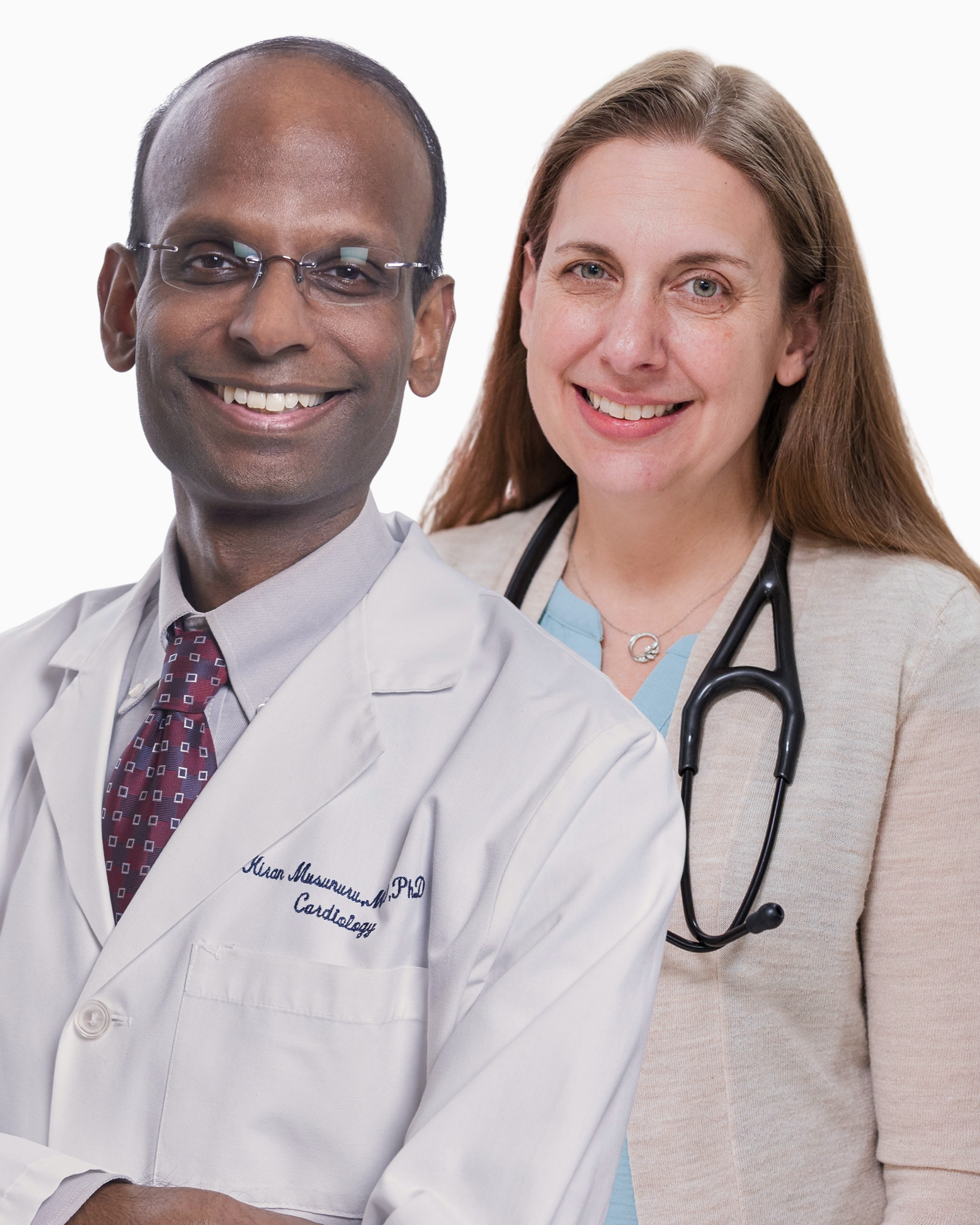Kiran Musunuru and Rebecca Ahrens-Nicklas
