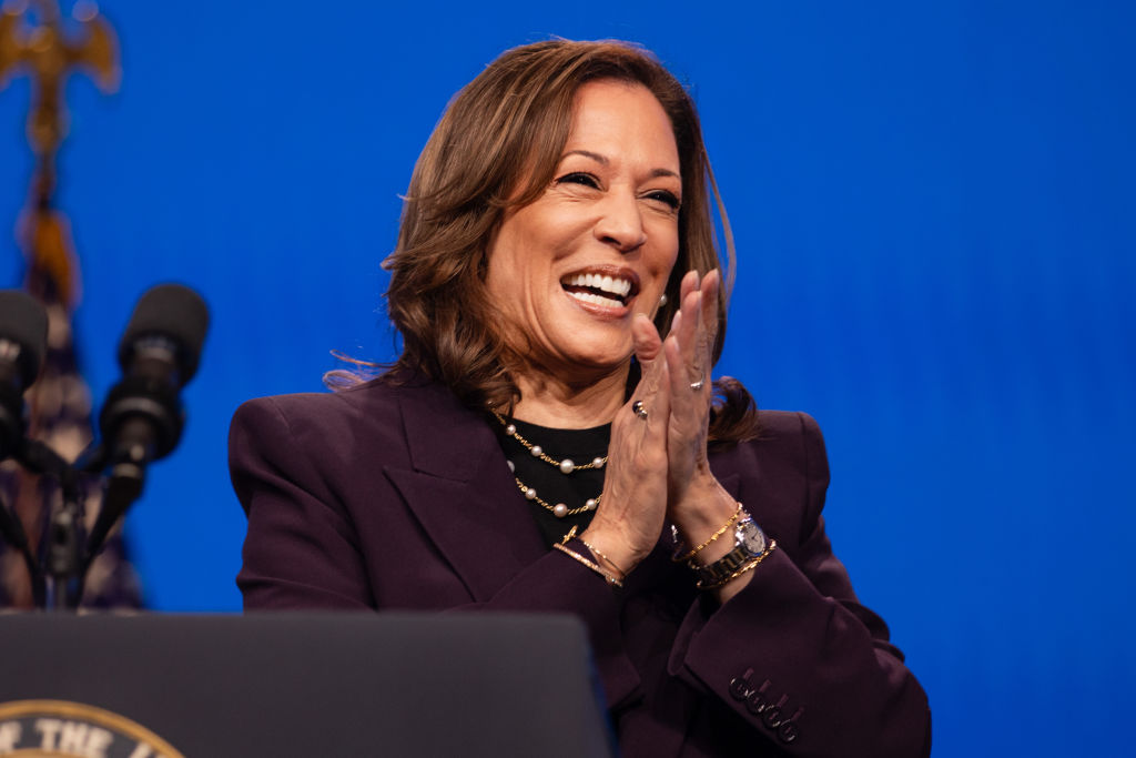 Vice President Kamala Harris Delivers A Keynote At The American Federation of Teachers' 88th National Convention In Houston