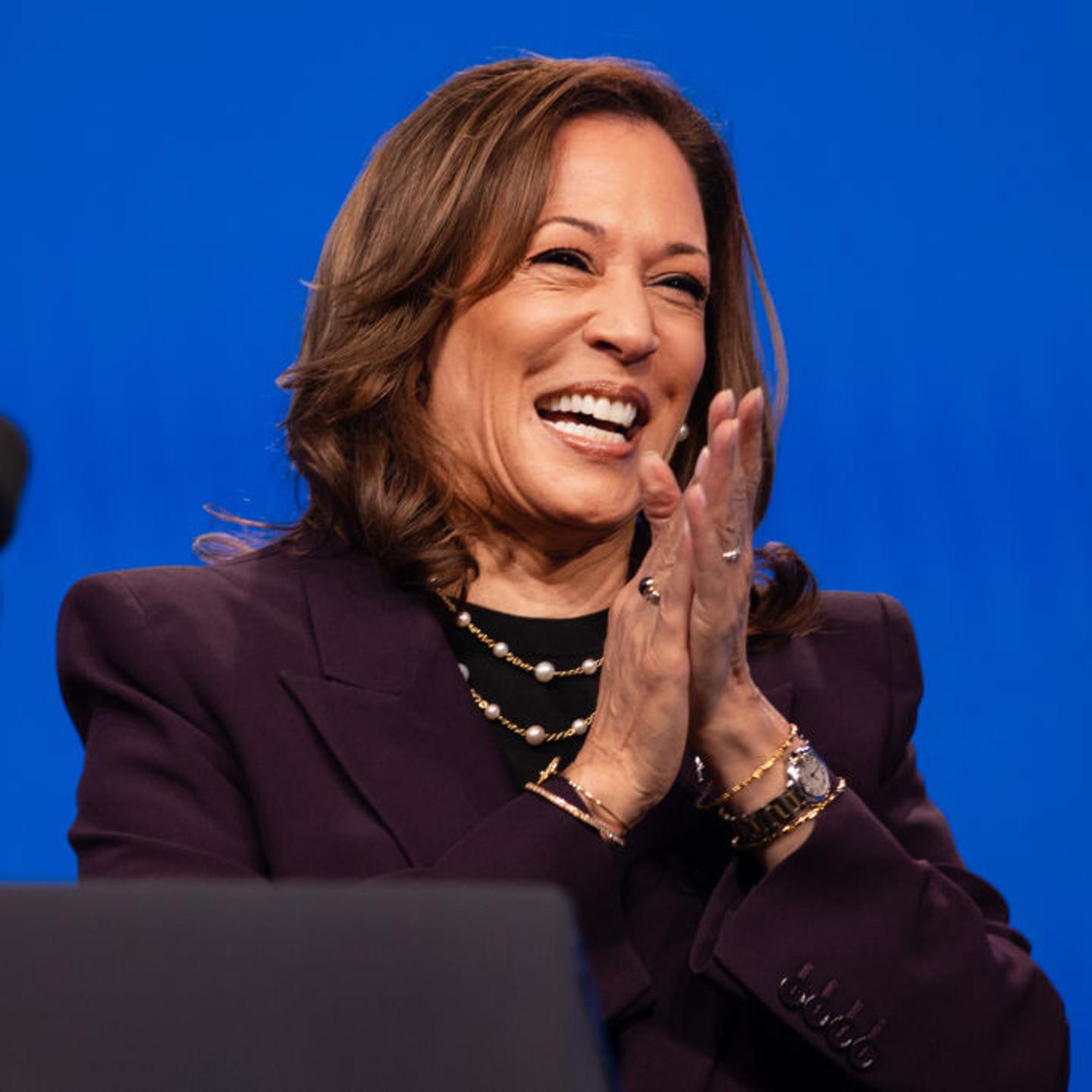 Vice President Kamala Harris Delivers A Keynote At The American Federation of Teachers' 88th National Convention In Houston