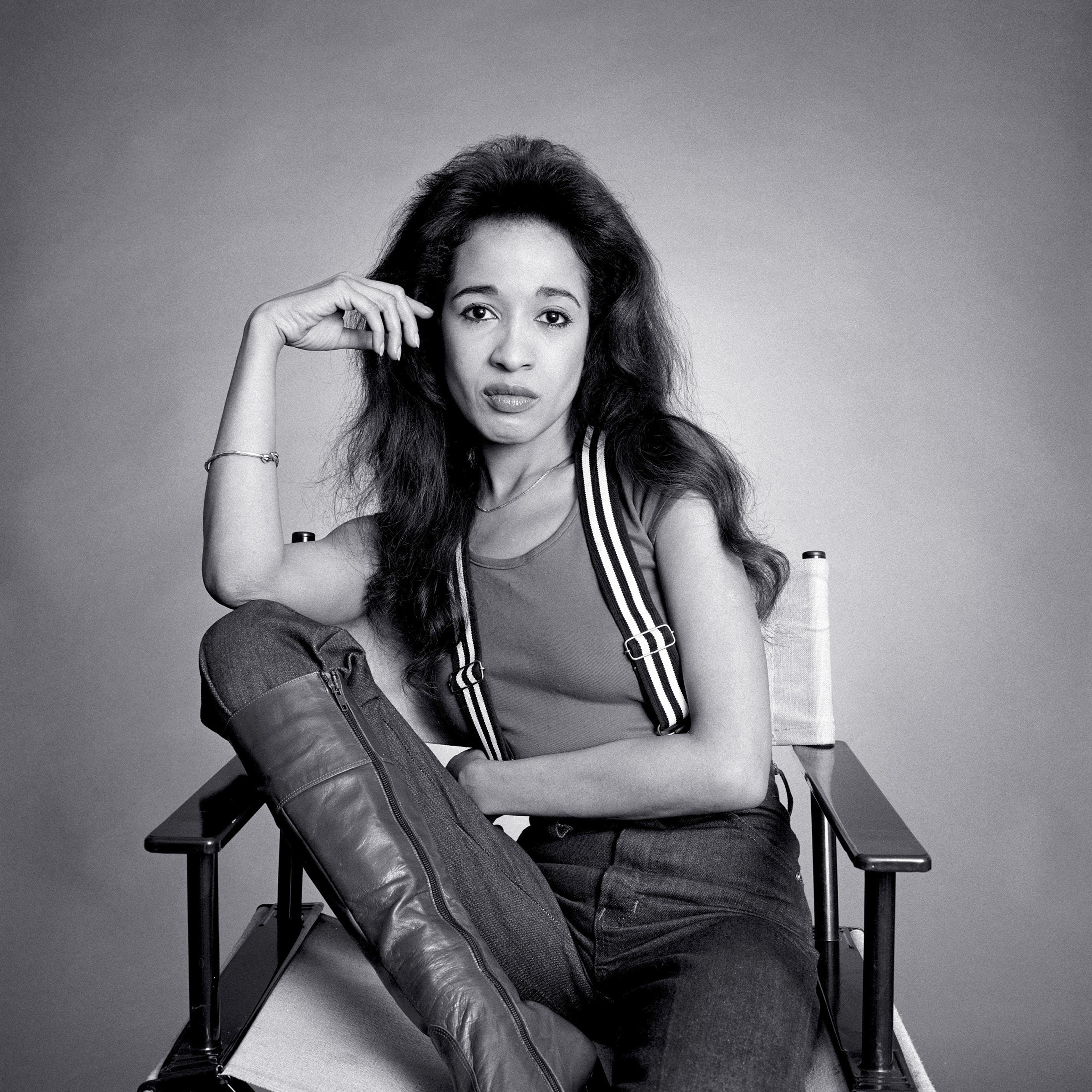 Ronnie Spector, photographed in London in 1977