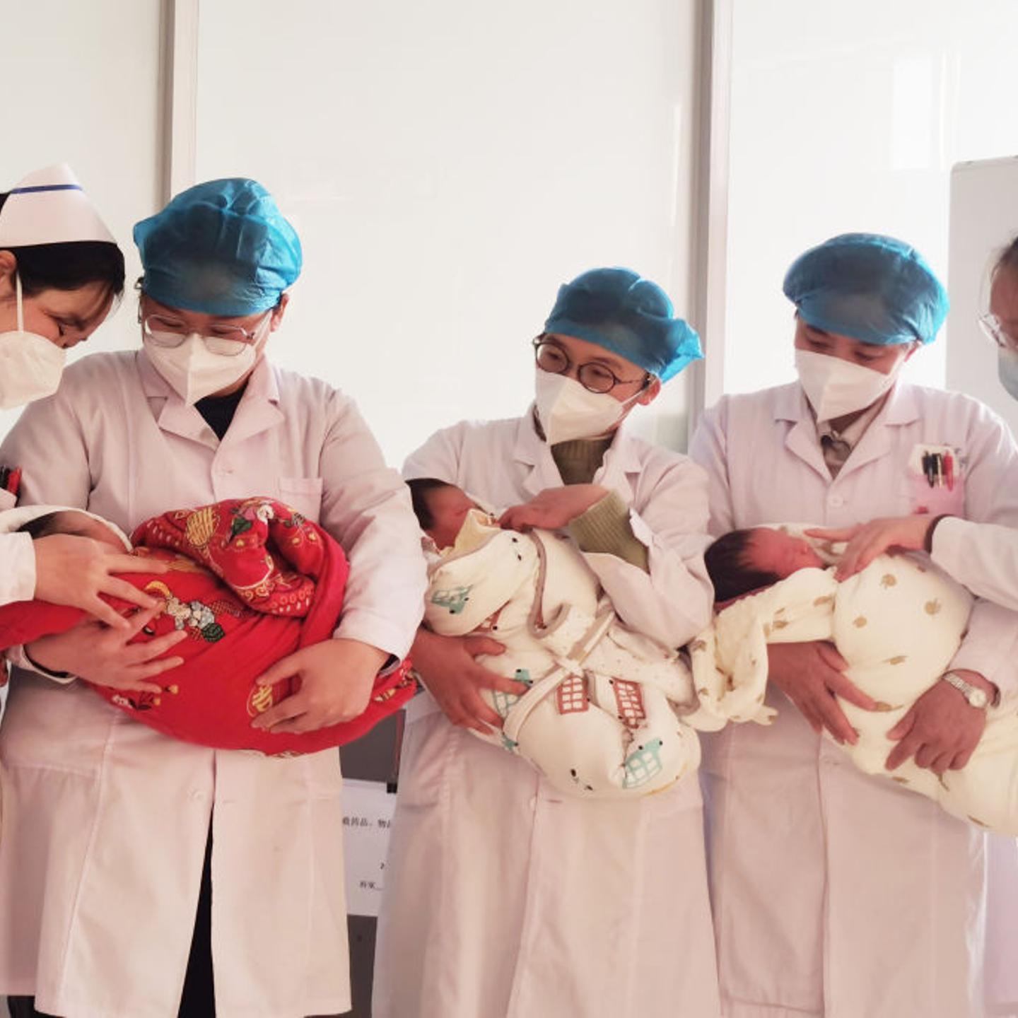 China records population decline