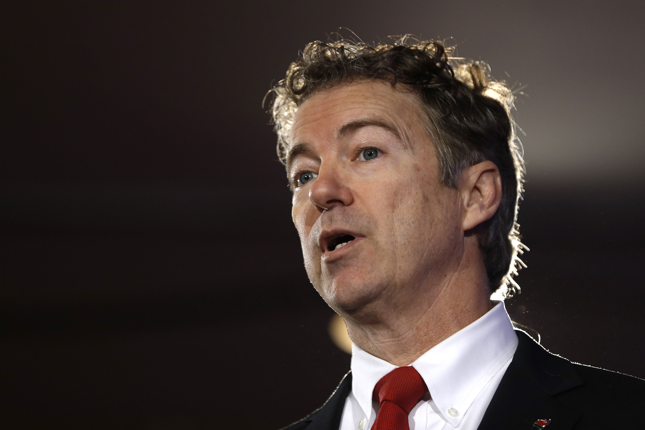 Sen. Rand Paul speaks at the New Hampshire Republican Party summit in Nashua, N.H., Jan. 23, 2016.