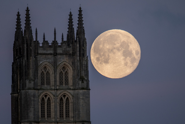 The January Blue Super Moon Is Visible In The UK