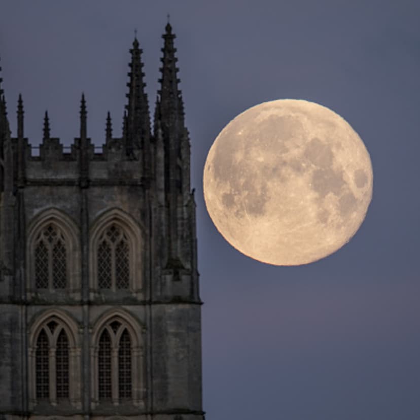The January Blue Super Moon Is Visible In The UK