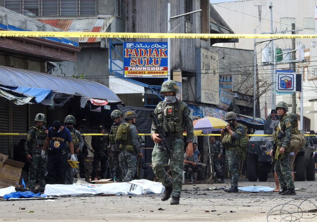 PHILIPPINES-UNREST-BOMB