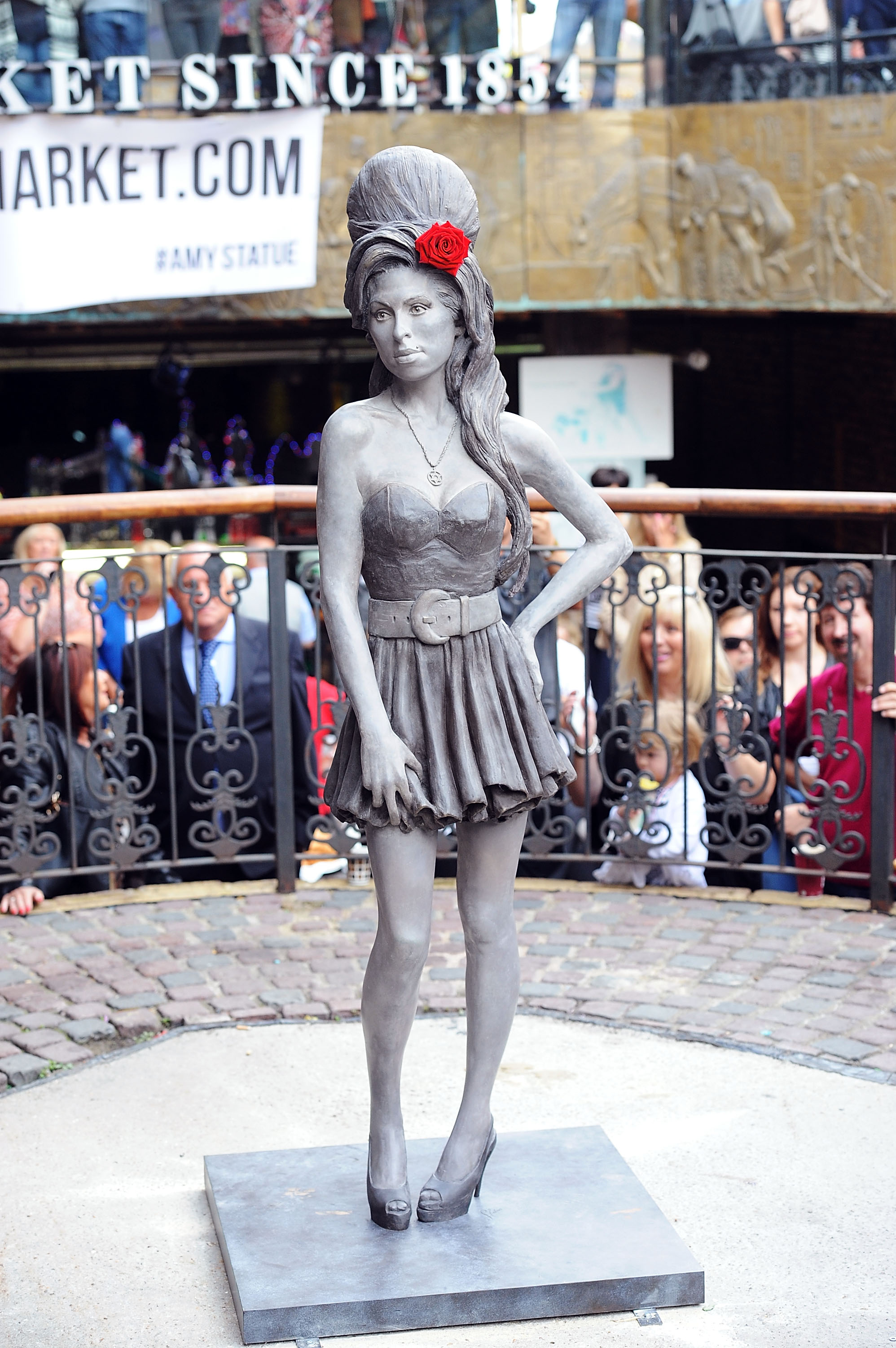 Amy Winehouse Statue Unveiling
