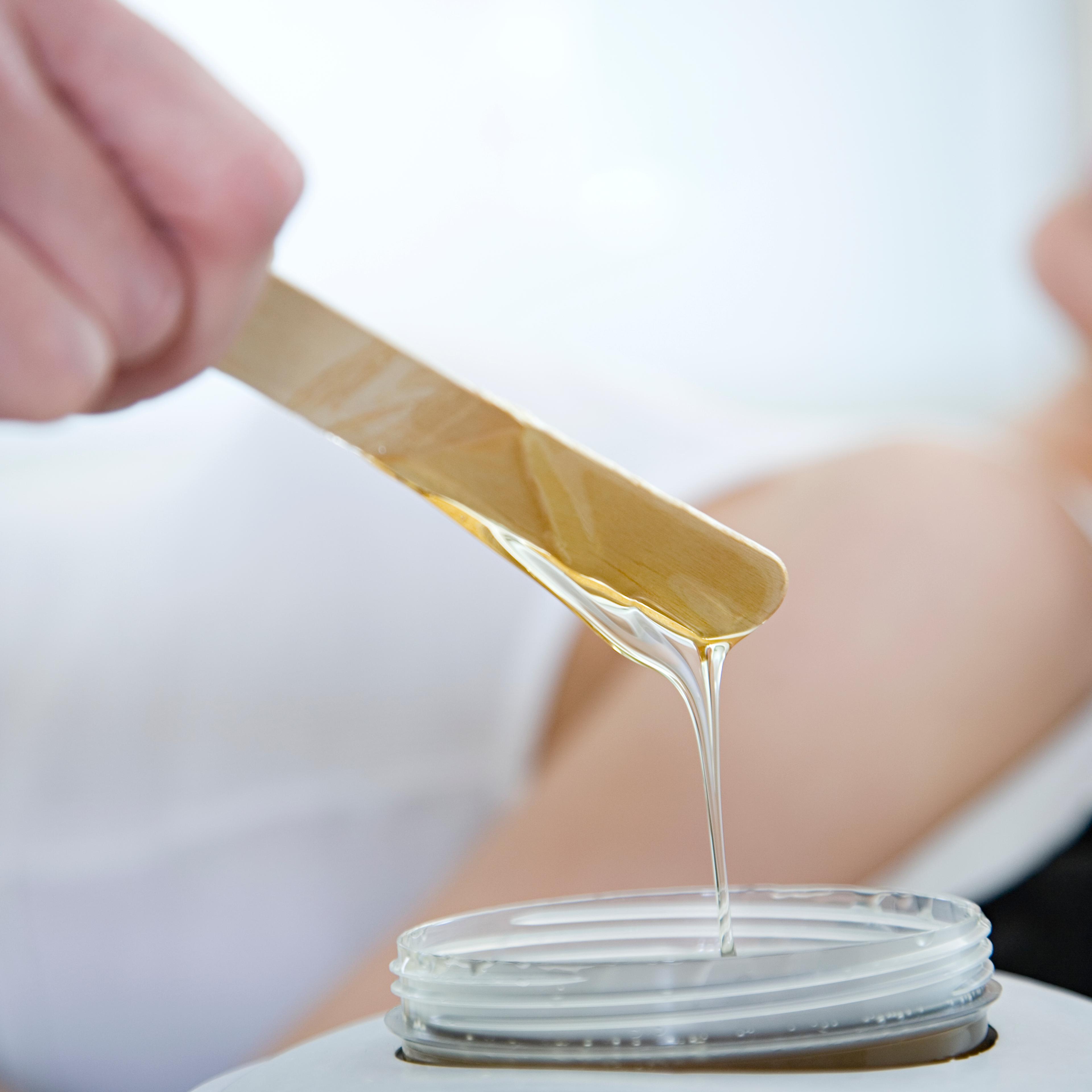 Hot wax treatment