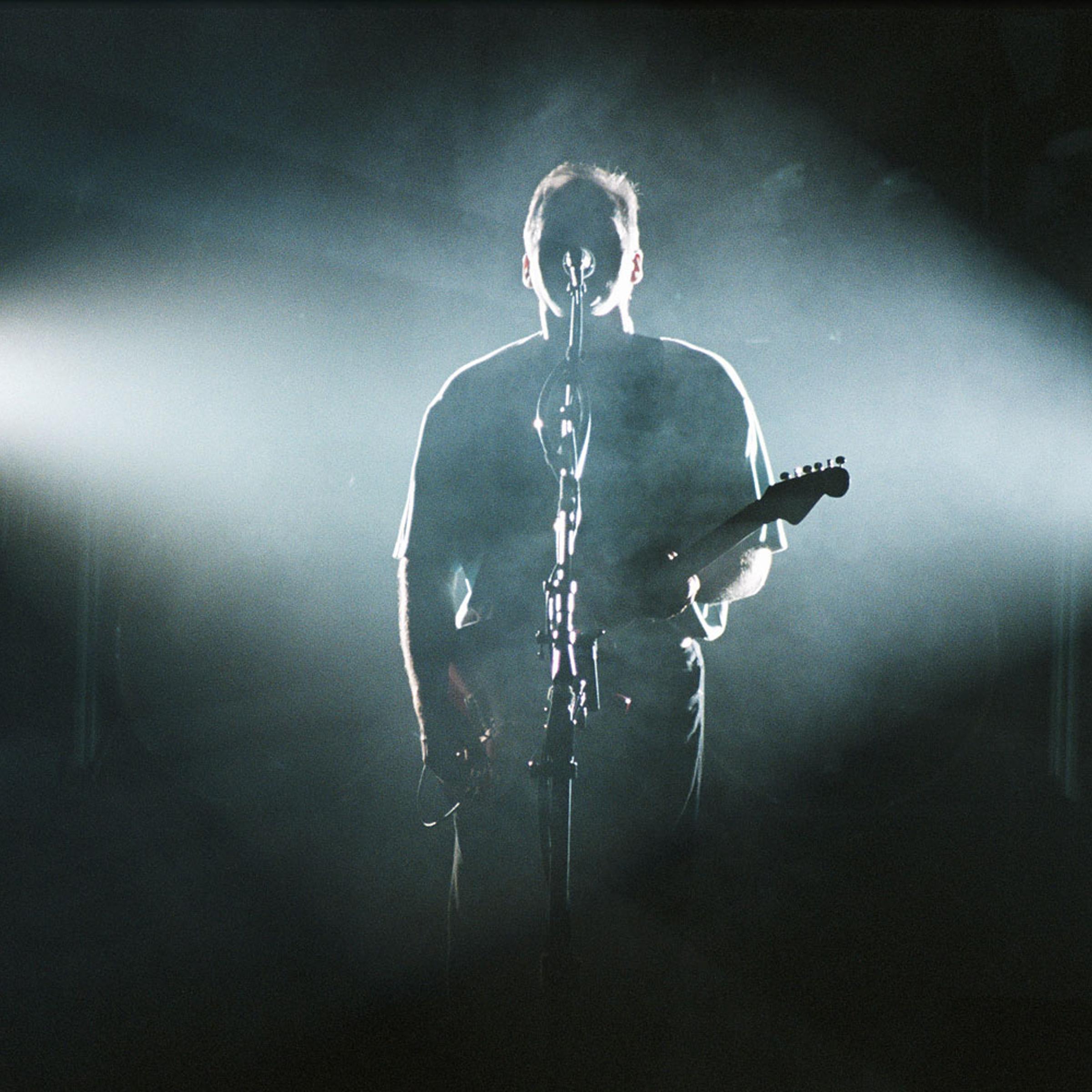 Pink Floyd in concert in Chantilly, France on July 31, 1994.