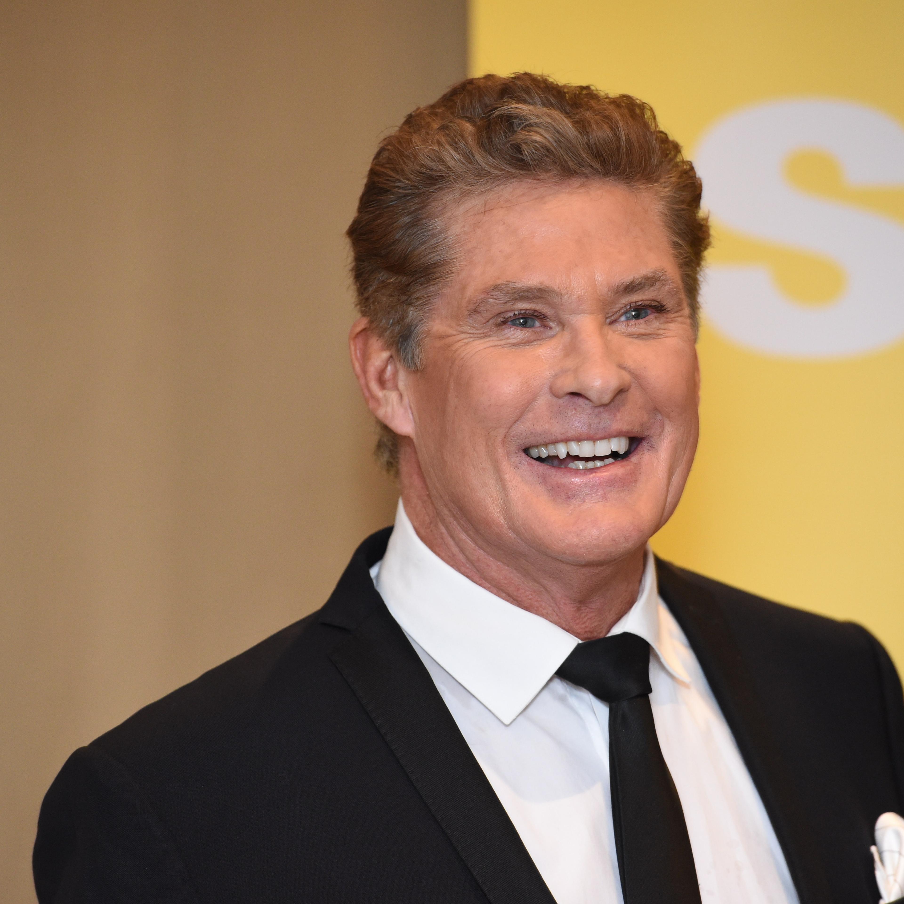 ENT 2015: David Hasselhoff Press Helsinki JAN 15