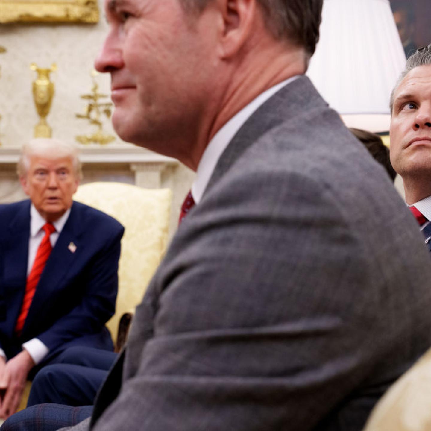 President Trump Meets With NATO Secretary General Mark Rutte In The Oval Office Of The White House