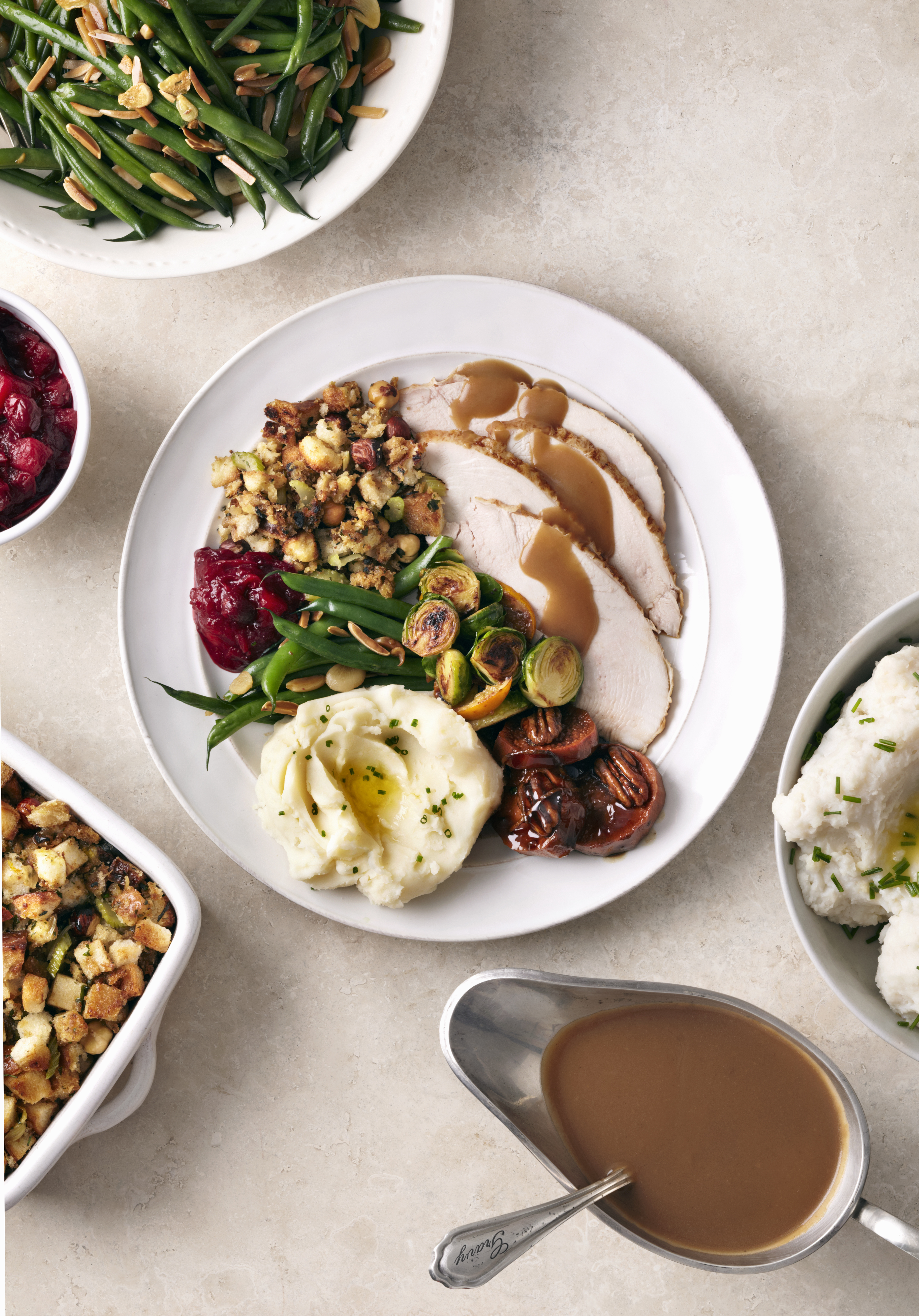 Thanksgiving plate